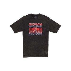 Boston Red Sox Oversized Washed Black T-Shirt