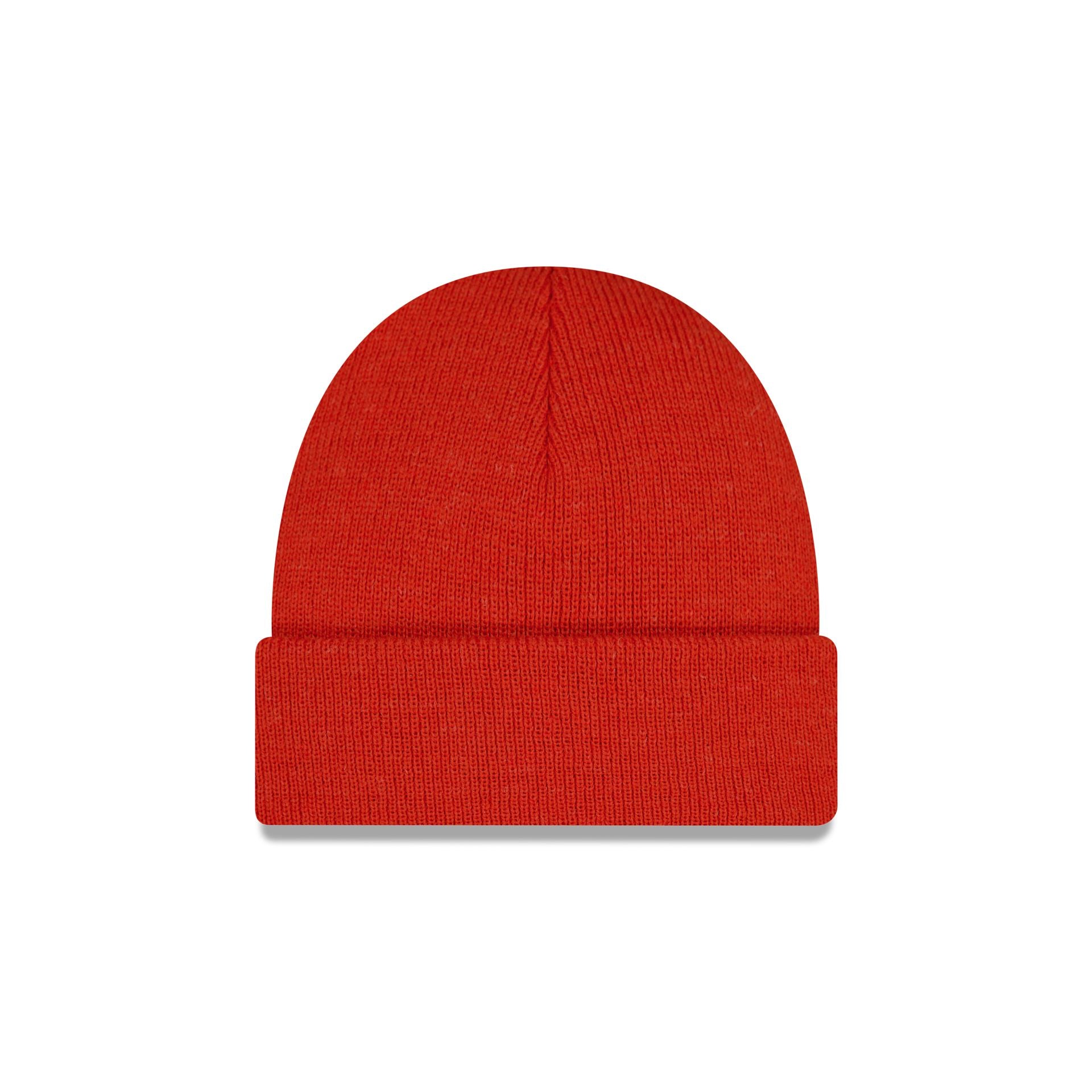 New Era Orange Short Cuff Knit Beanie - Image 2