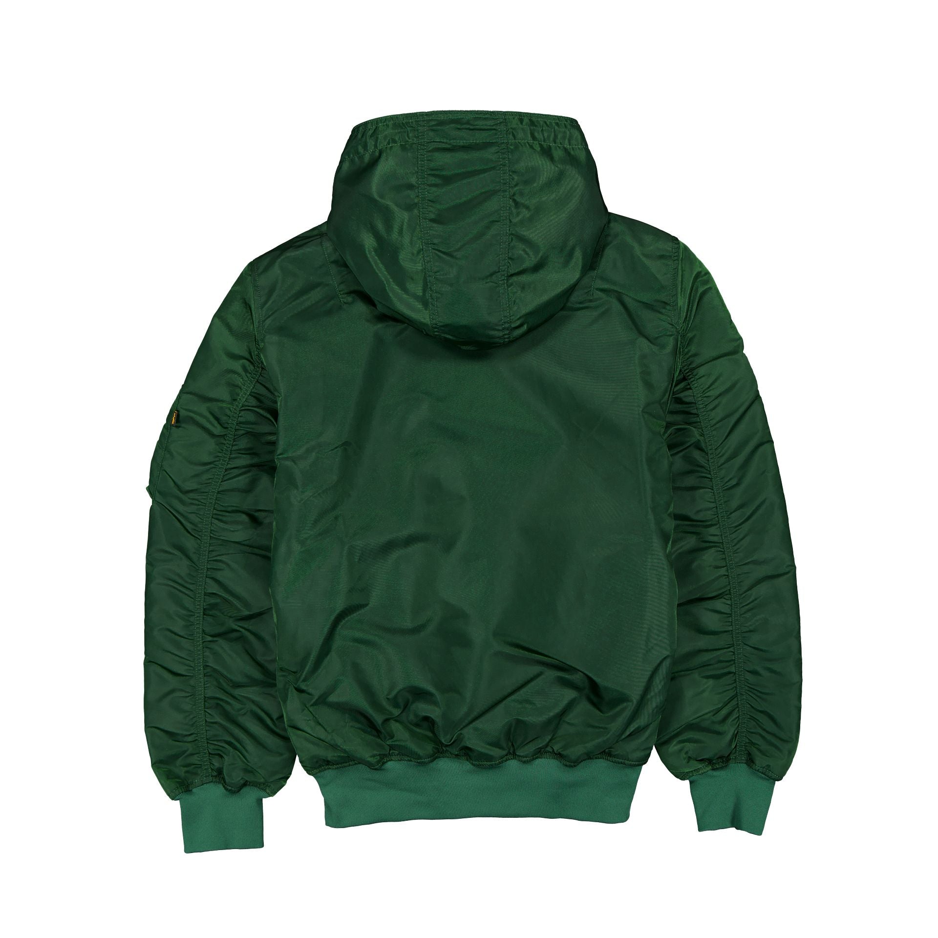 Alpha Industries x New Era Cap L-2B Hooded Bomber Green Jacket - Image 3
