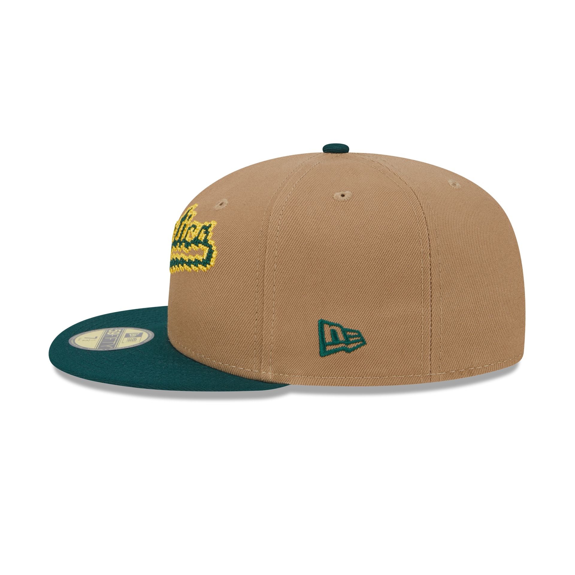 Athletics Classic 8-Bit Wordmark 59FIFTY Fitted Hat - Image 4