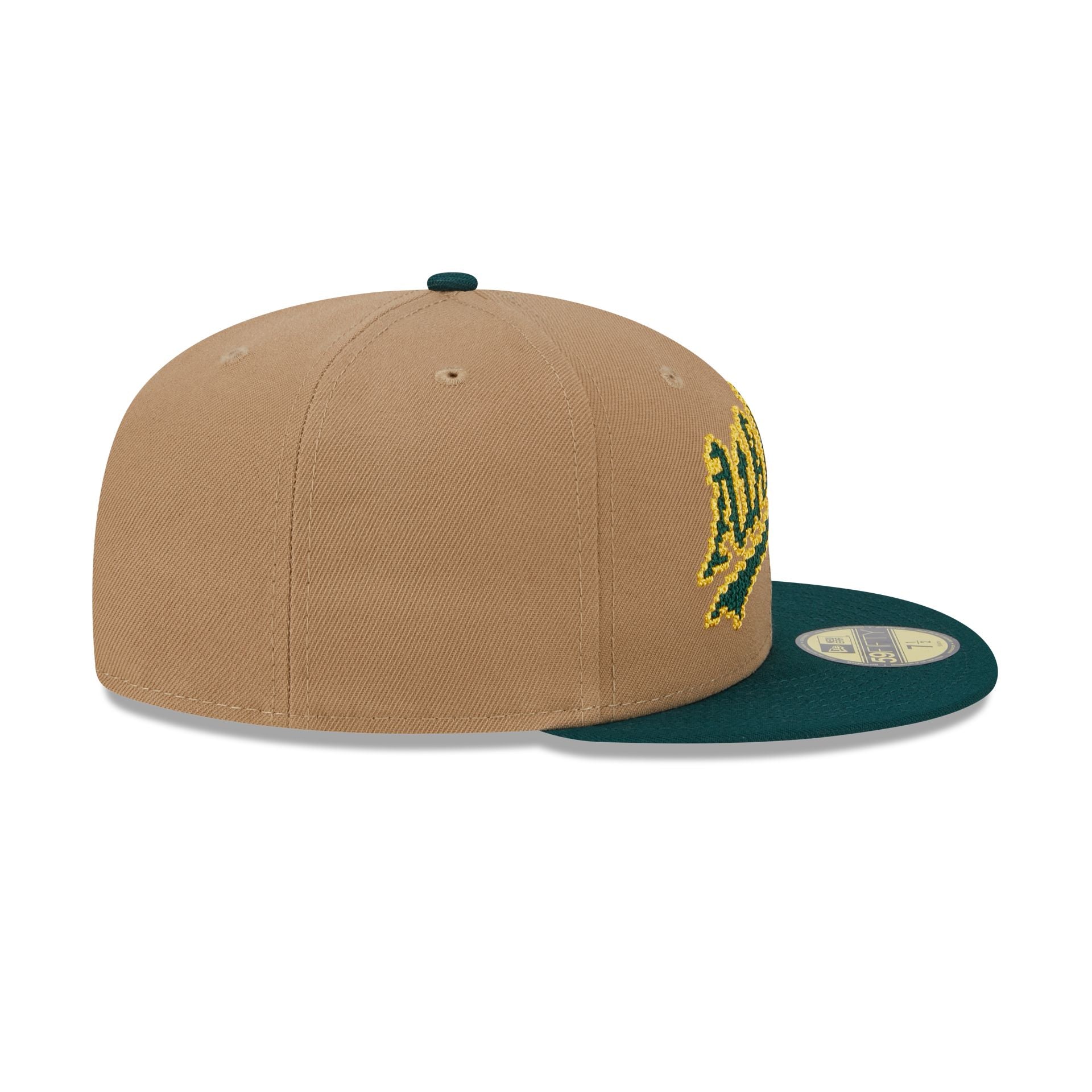 Athletics Classic 8-Bit Wordmark 59FIFTY Fitted Hat - Image 5