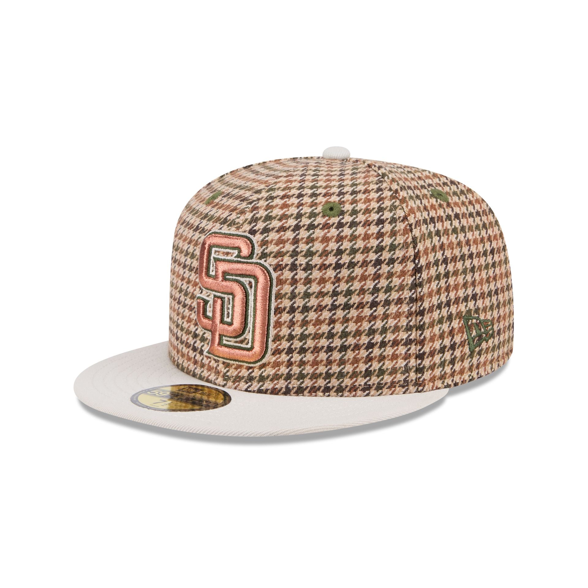 San Diego Padres Houndstooth 59FIFTY Fitted Hat - Image 3
