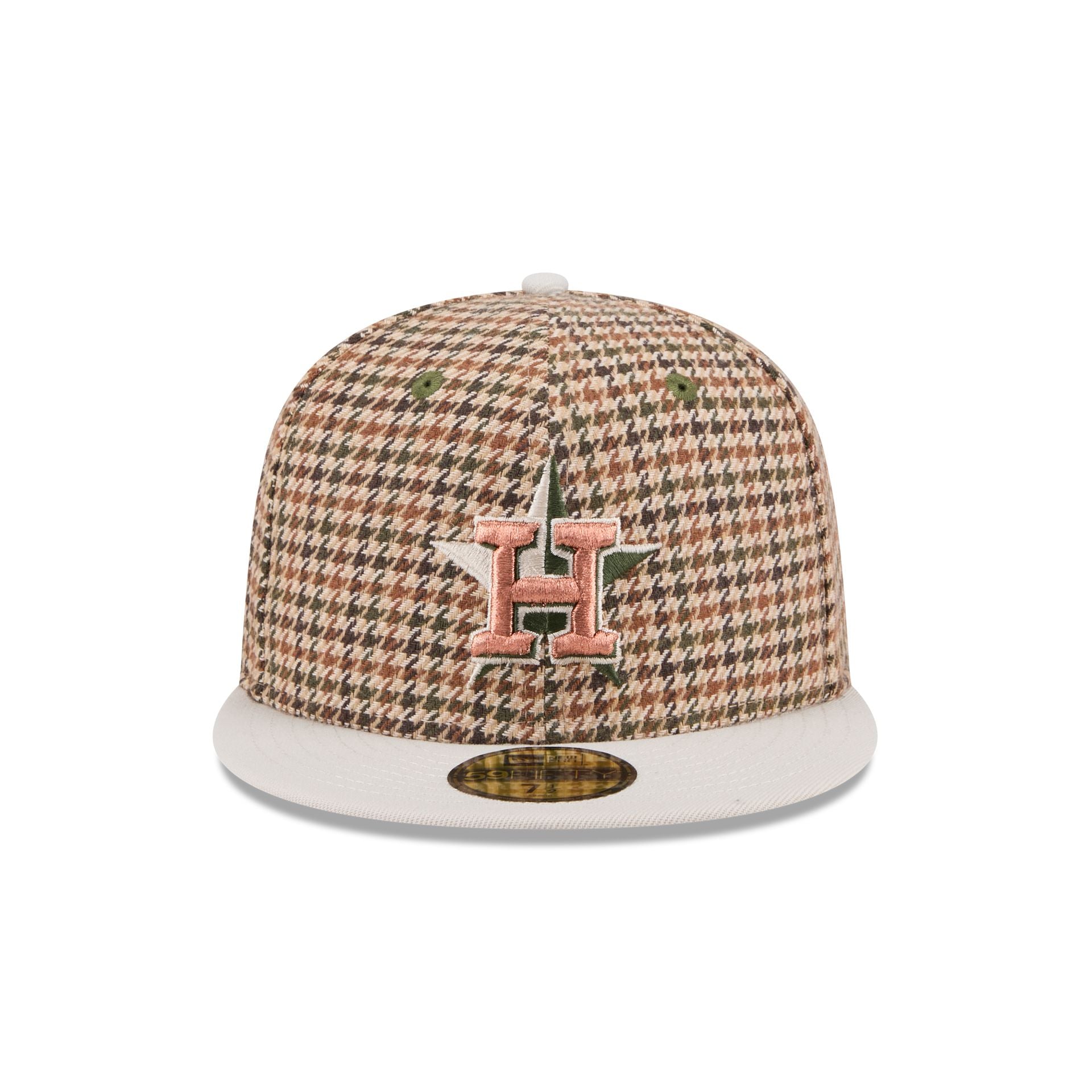 Houston Astros Houndstooth 59FIFTY Fitted Hat - Image 2