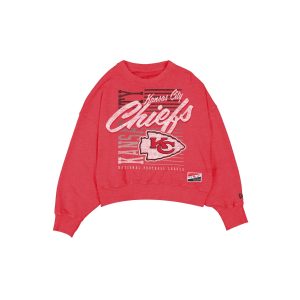 Kansas City Chiefs Throwback Women's Washed Crewneck