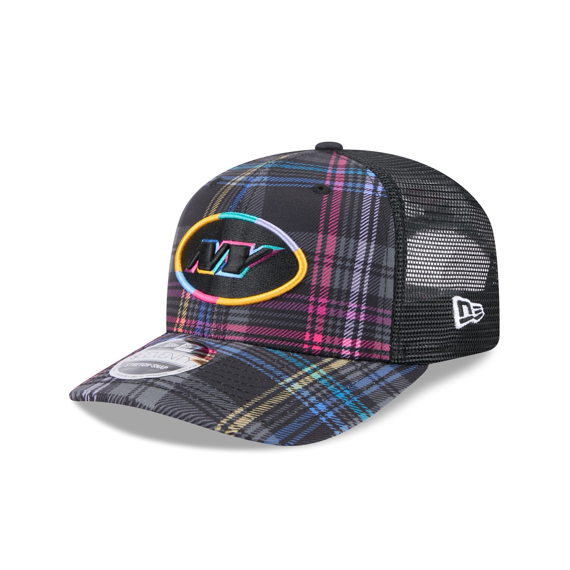 New York Jets 2024 Crucial Catch 9SEVENTY Trucker Hat - Image 3