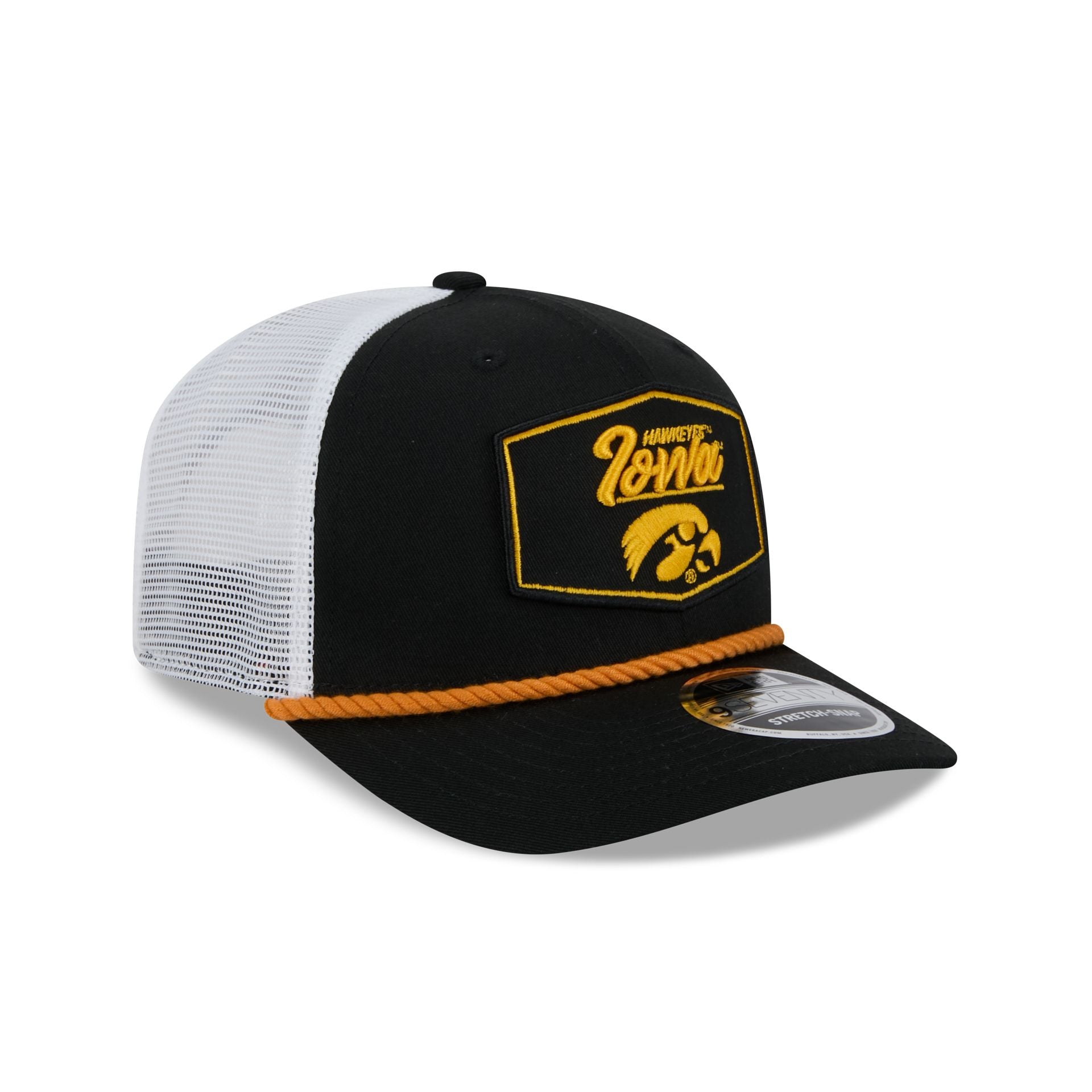 Iowa Hawkeyes Patch 9SEVENTY Trucker Hat - Image 3
