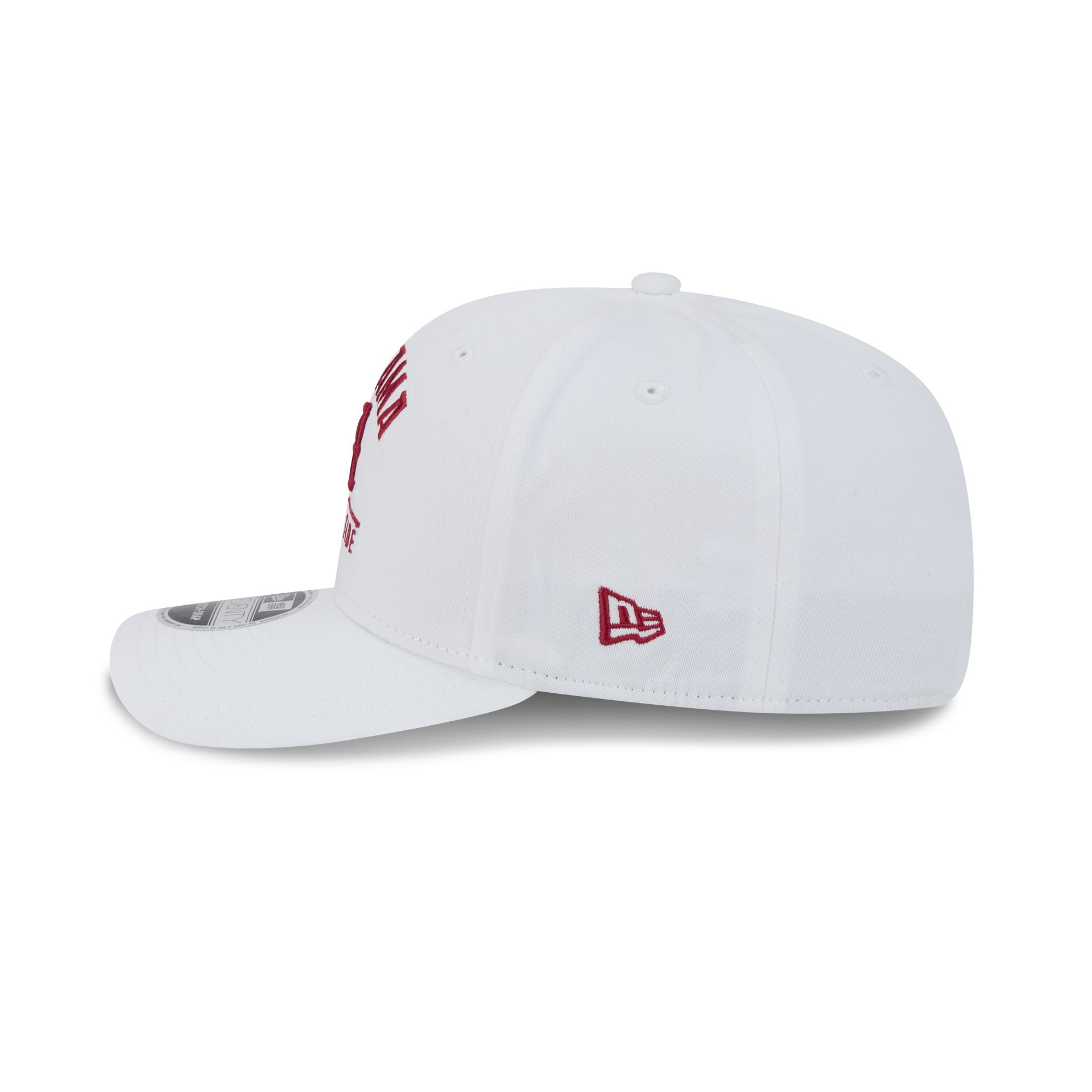 Alabama Crimson Tide Optic White 9SEVENTY Stretch-Snap Hat - Image 4