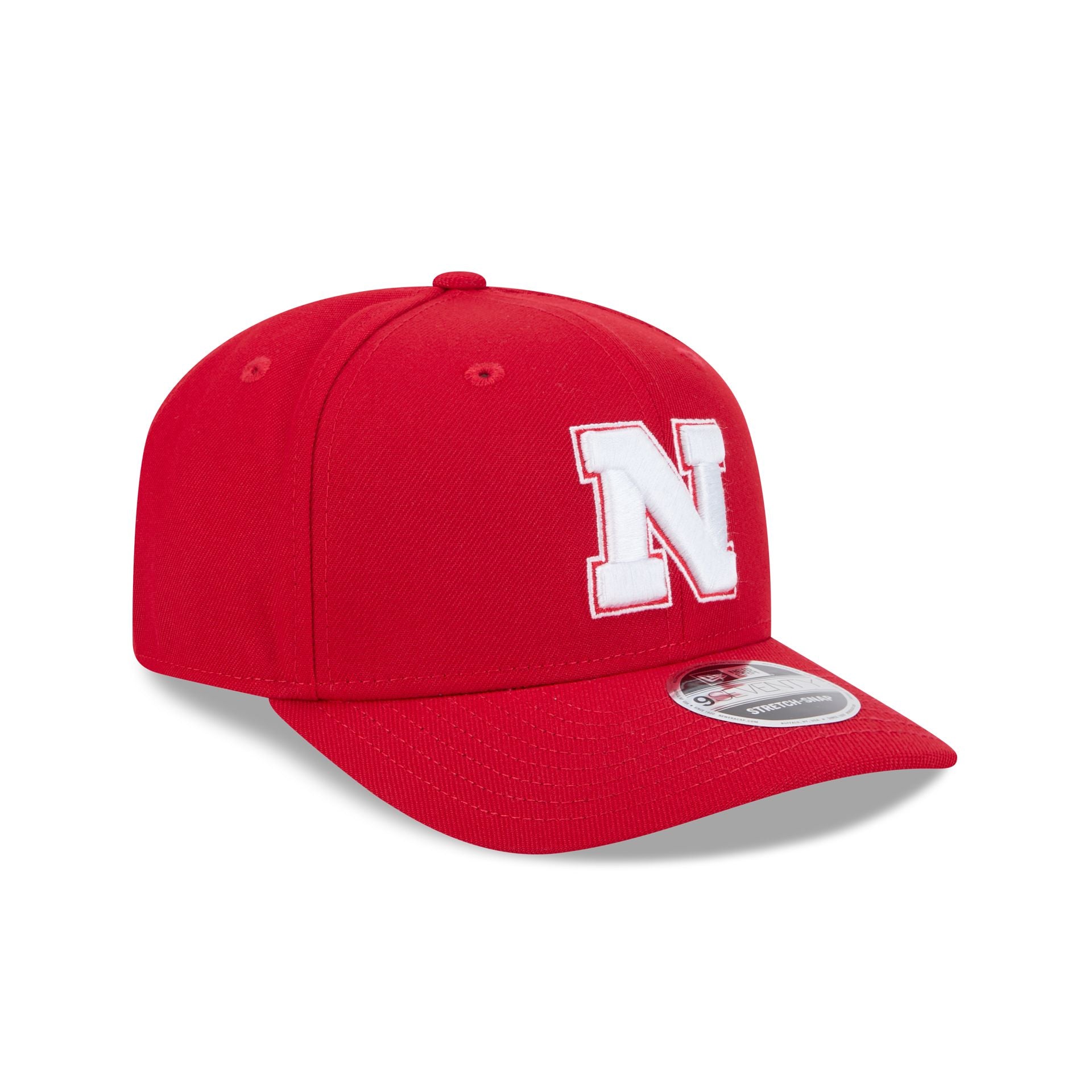 Nebraska Cornhuskers Basic 9SEVENTY Stretch-Snap Hat - Image 3