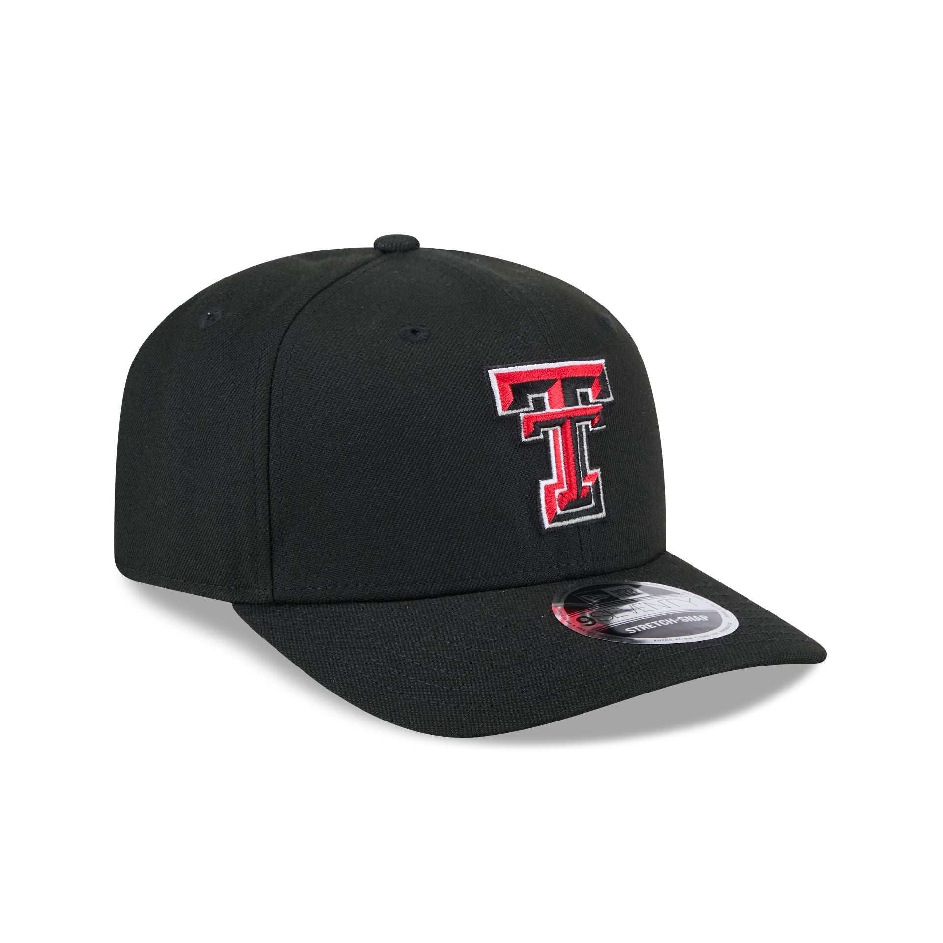 Texas Tech Red Raiders Basic 9SEVENTY Stretch-Snap Hat - Image 3