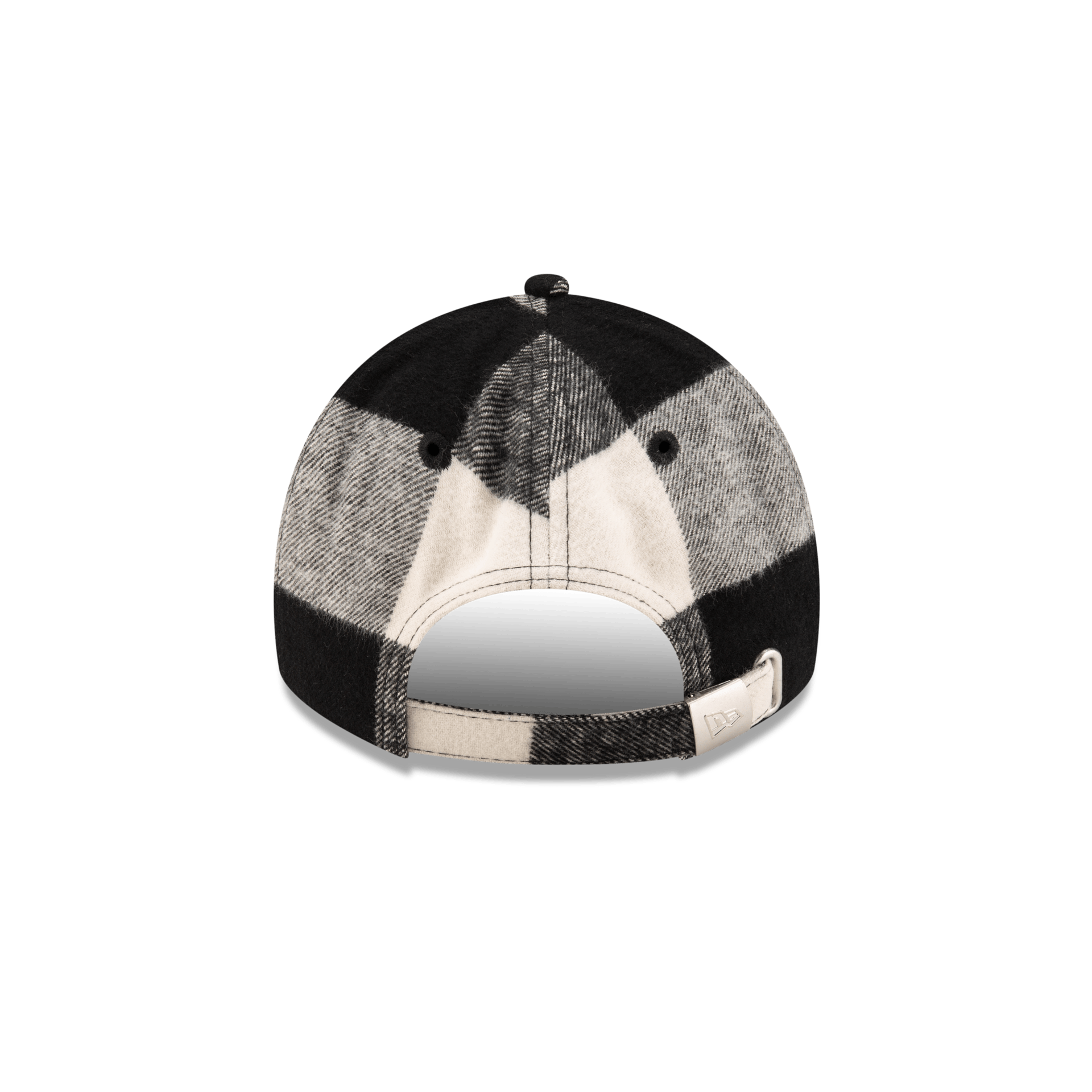 Lumber Plaid College White 9FORTY A-Frame Adjustable Hat - Image 6