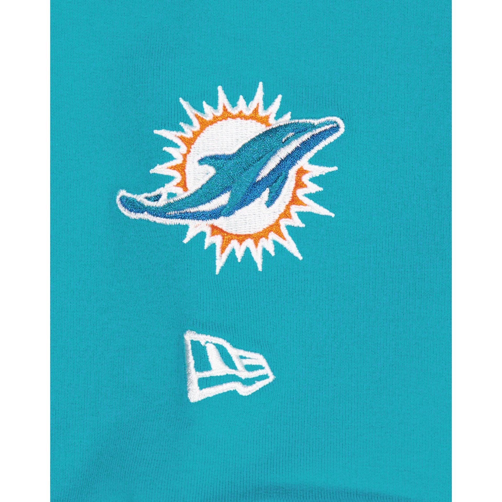 Miami Dolphins Team Color Logo Select Hoodie - Image 3
