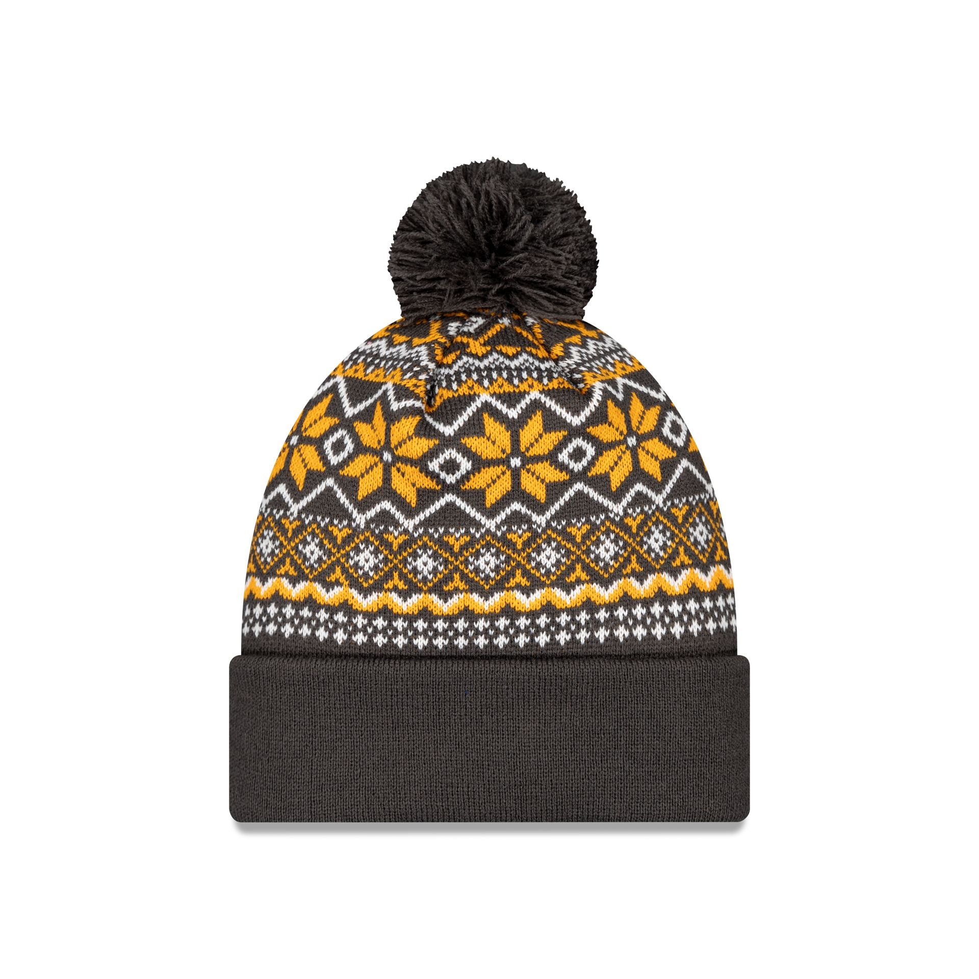 McLaren Formula 1 Team Gray Pom Knit Hat - Image 2