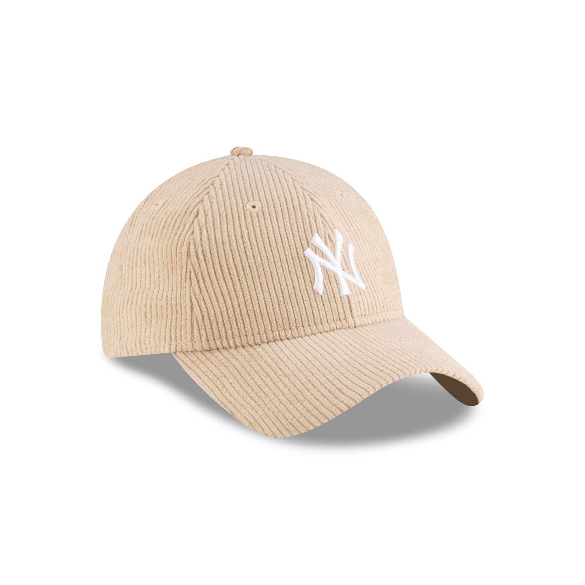 New York Yankees Women's Tan Cord 9TWENTY Adjustable Hat - Image 3