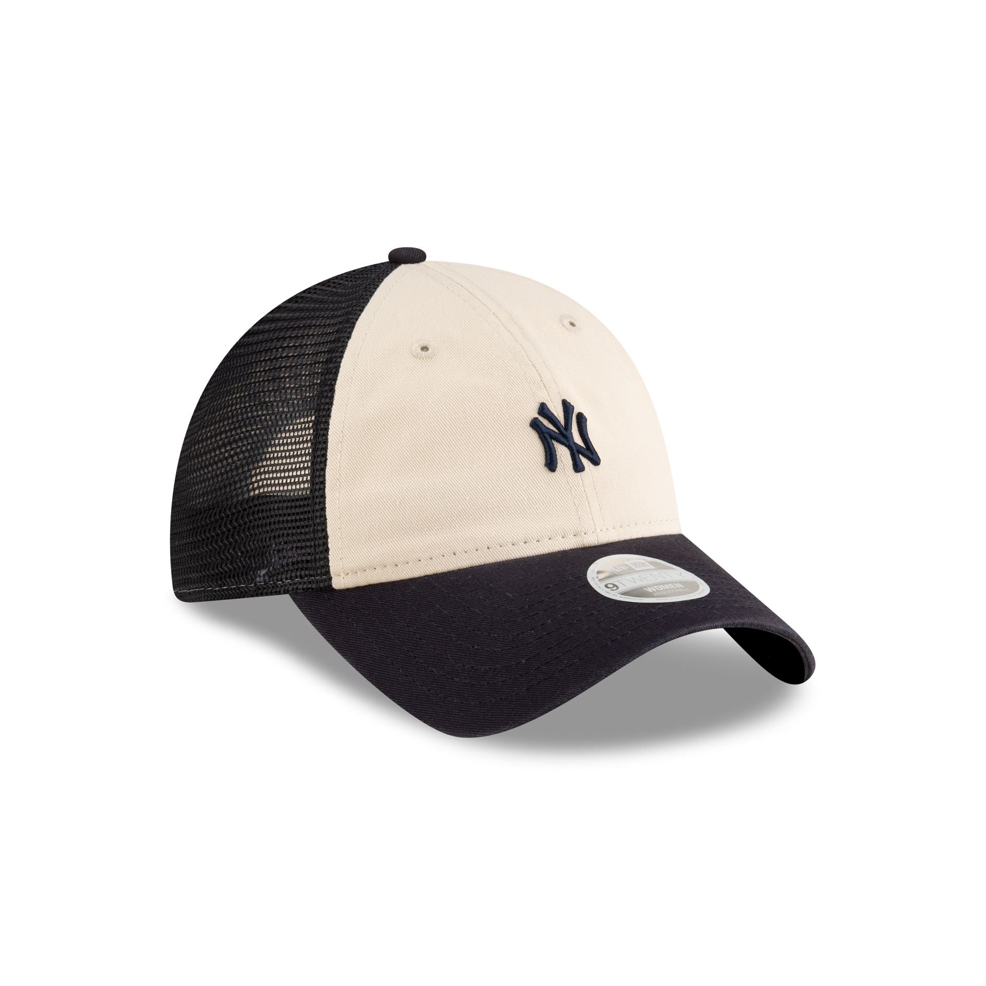 New York Yankees Women's Navy 9TWENTY Trucker Hat - Image 3