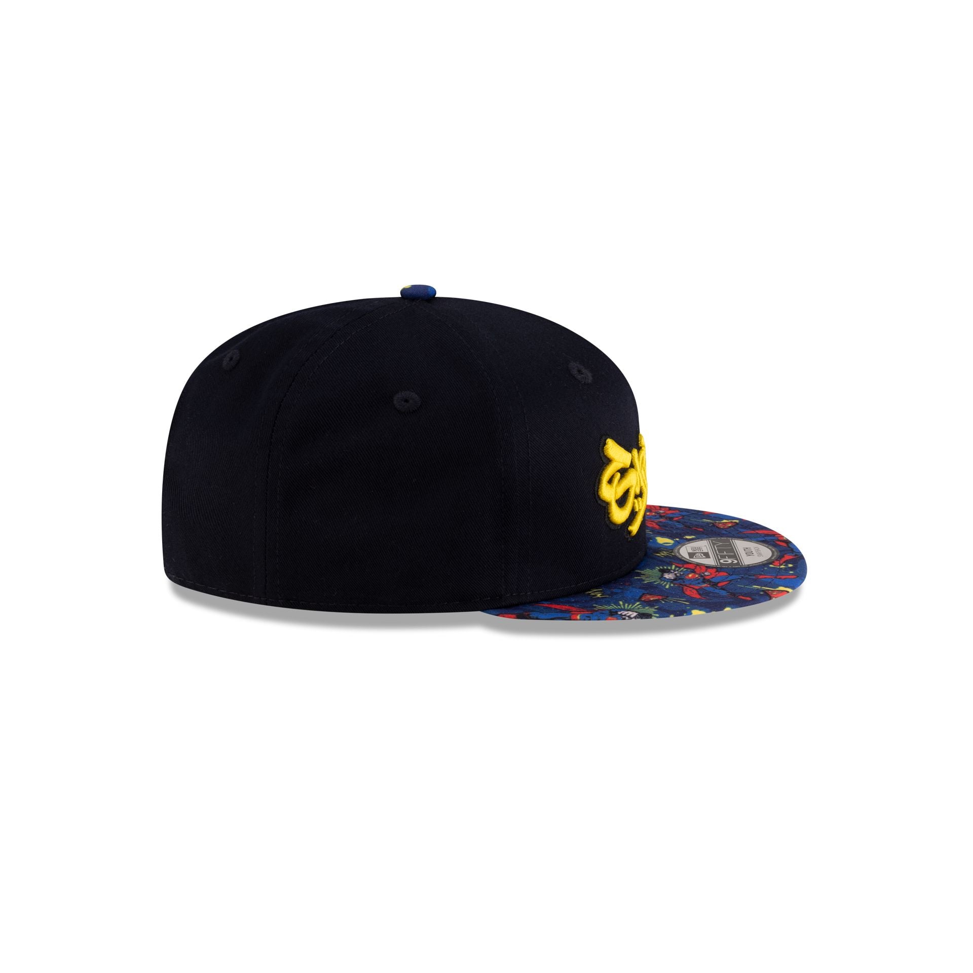 Superman Kids Navy 9FIFTY Snapback Hat - Image 5