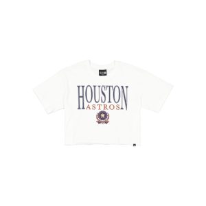 Houston Astros Throwback Prep Women's Cropped T-Shirt