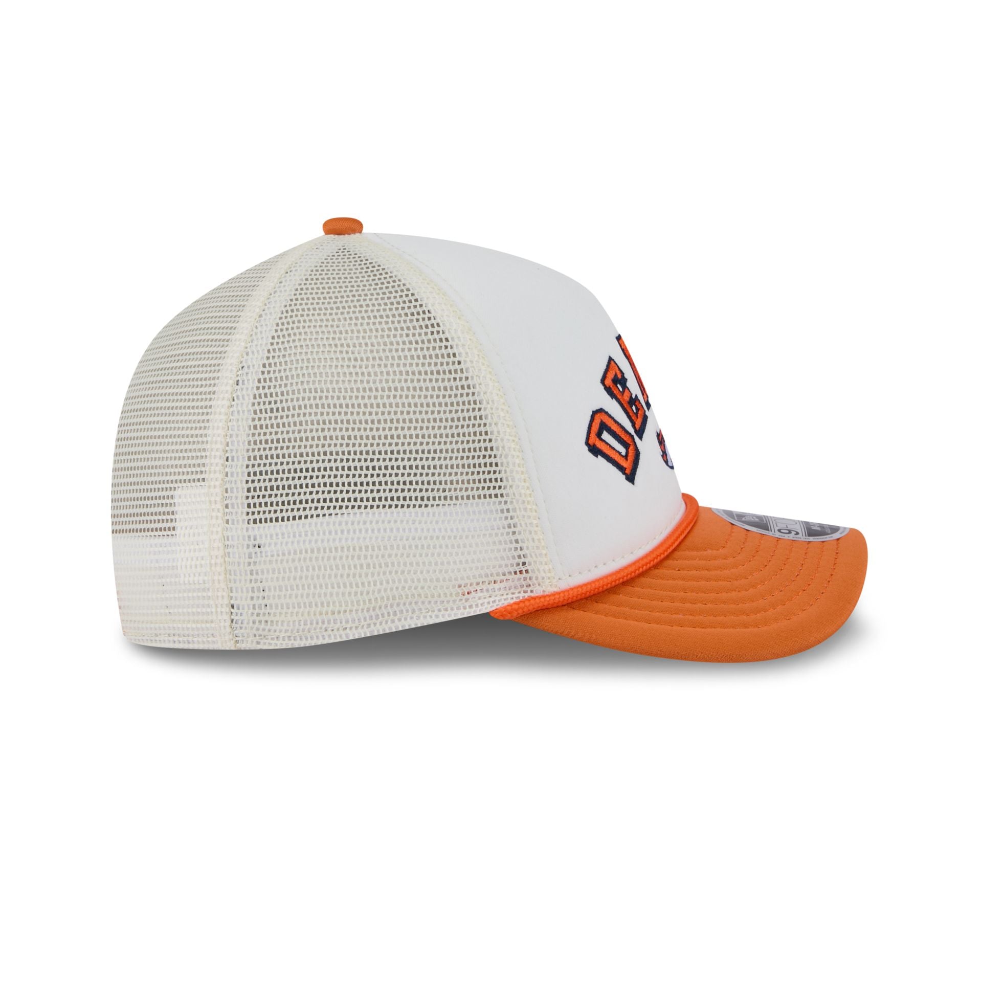 Denver Broncos Chrome Arch 9FORTY M-Crown A-Frame Trucker Hat - Image 5