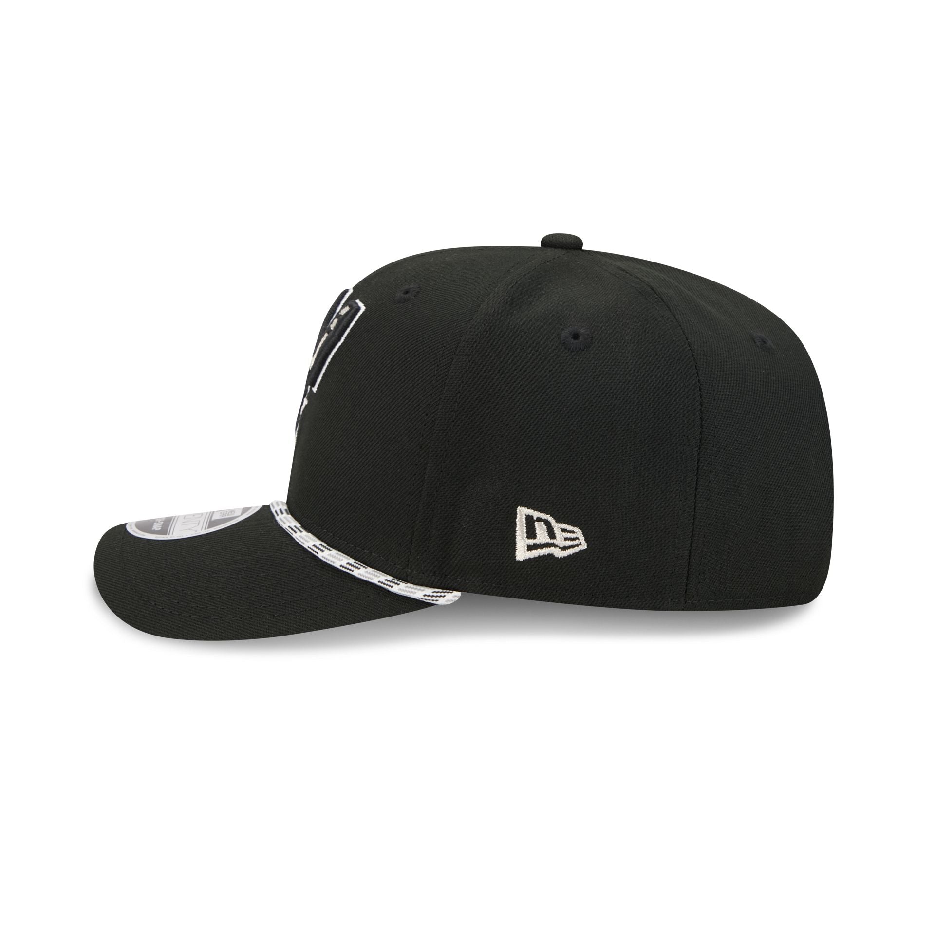 San Antonio Spurs Multicolor Rope 9SEVENTY Stretch-Snap Hat - Image 4