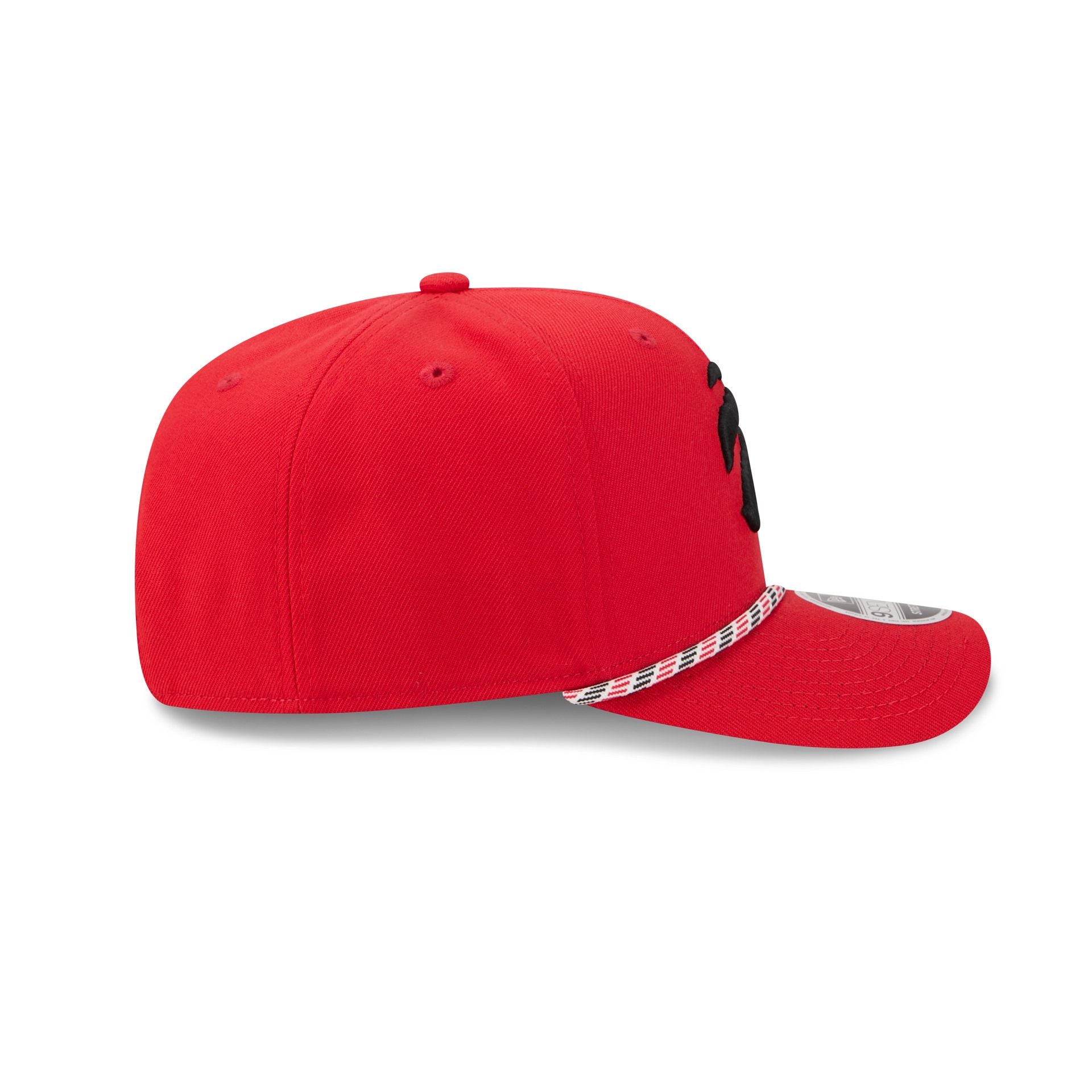 Toronto Raptors Multicolor Rope 9SEVENTY Stretch-Snap Hat - Image 5