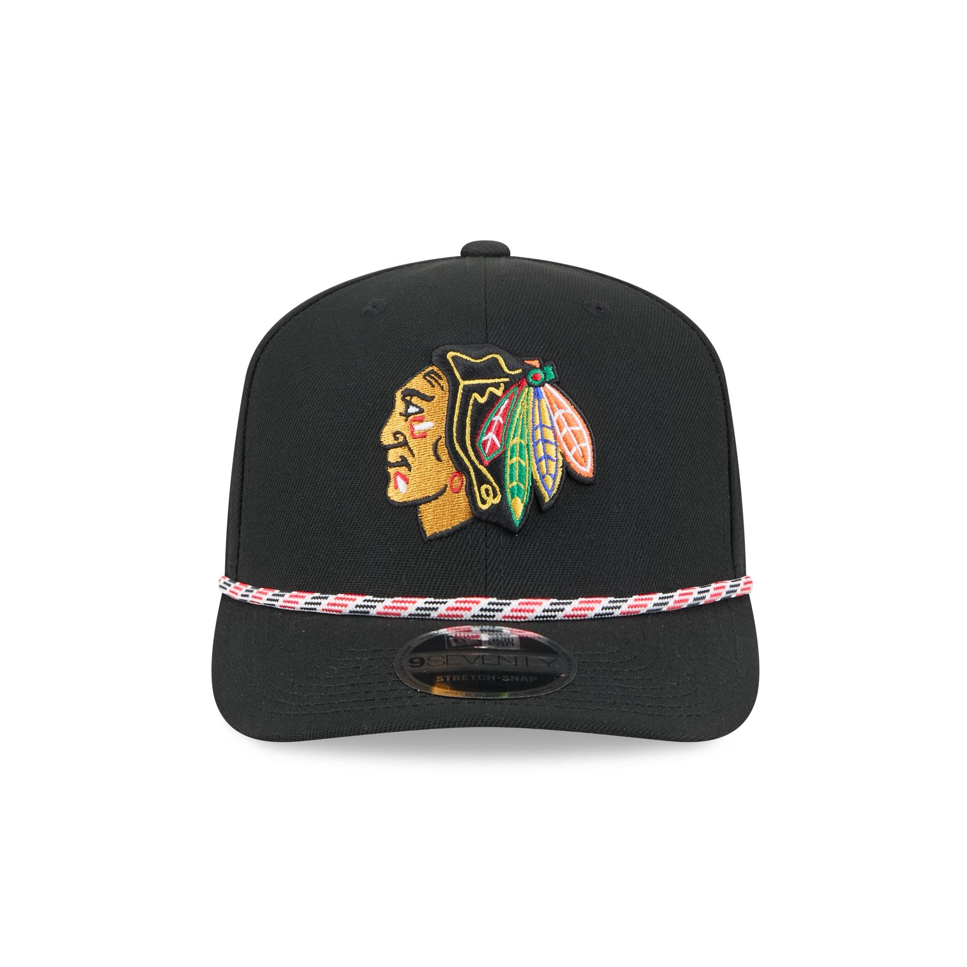Chicago Blackhawks Multi Rope 9SEVENTY Stretch-Snap Hat - Image 2