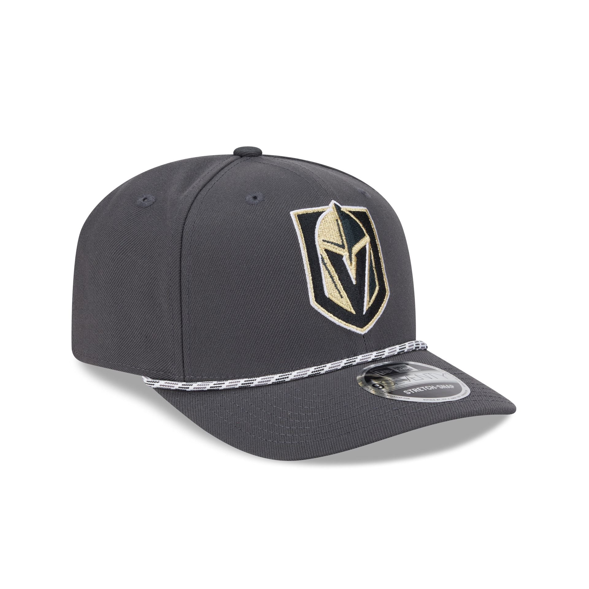 Vegas Golden Knights Multicolor Rope 9SEVENTY Stretch-Snap Hat - Image 3