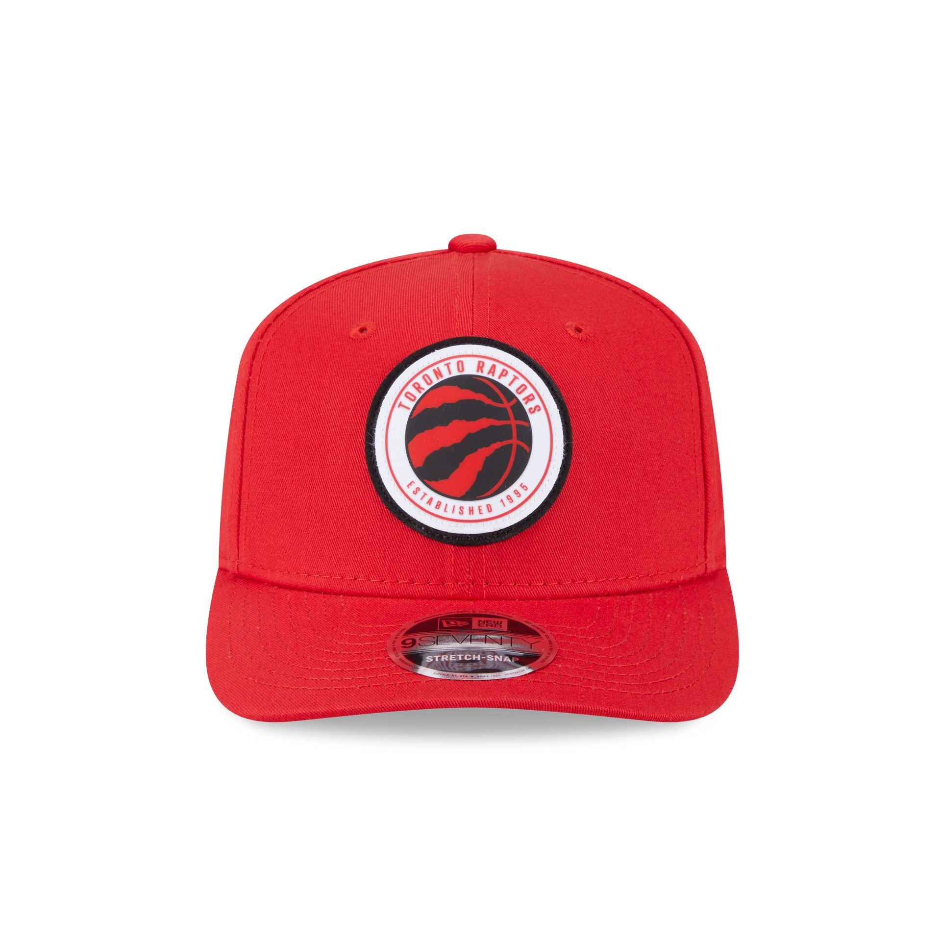 Toronto Raptors Circle Patch 9SEVENTY Stretch-Snap Hat - Image 2