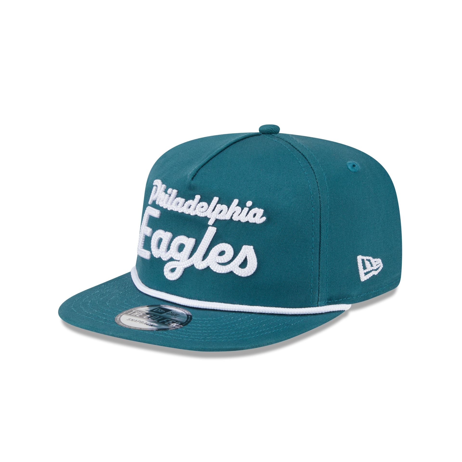 Philadelphia Eagles Team Text Golfer Hat - Image 3