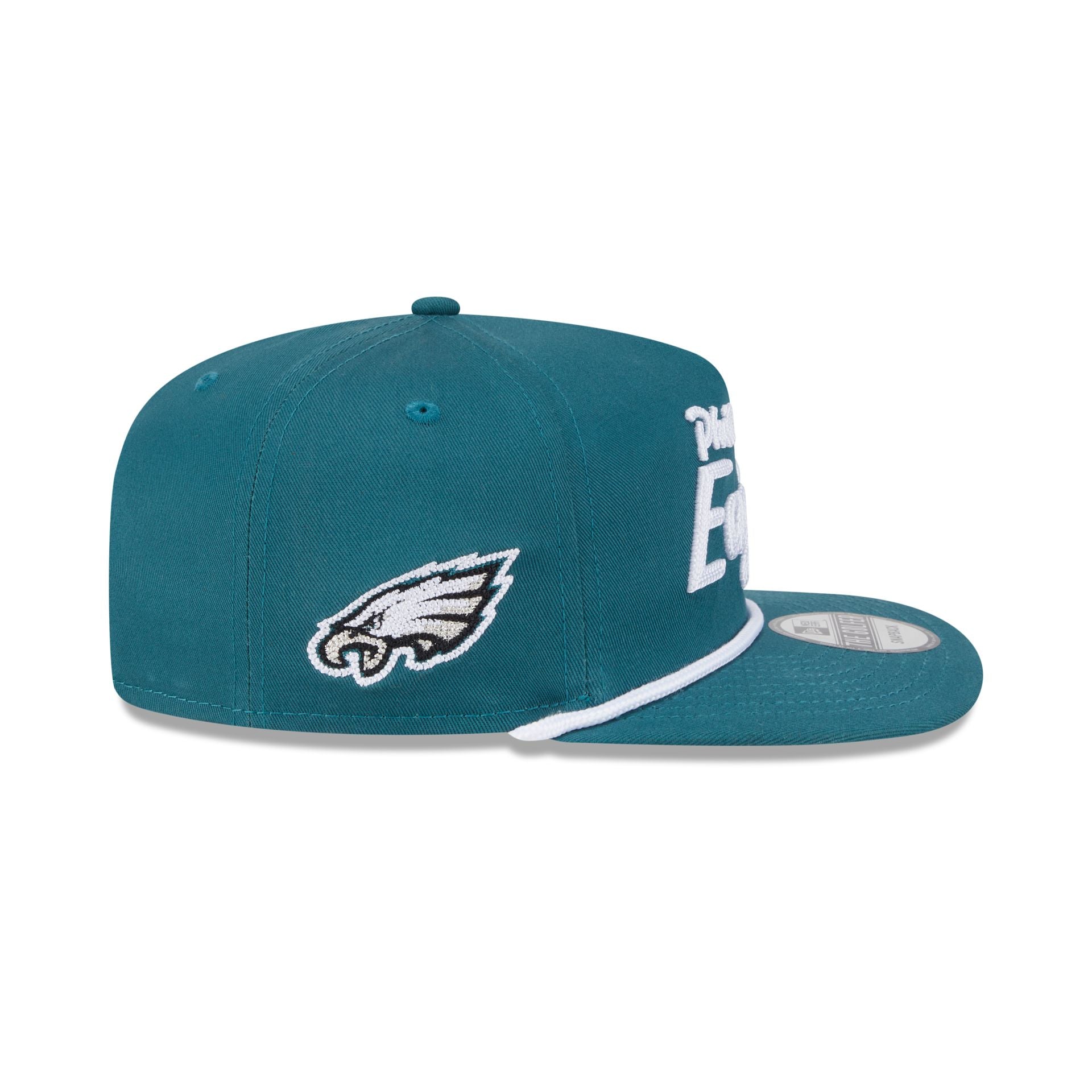 Philadelphia Eagles Team Text Golfer Hat - Image 4