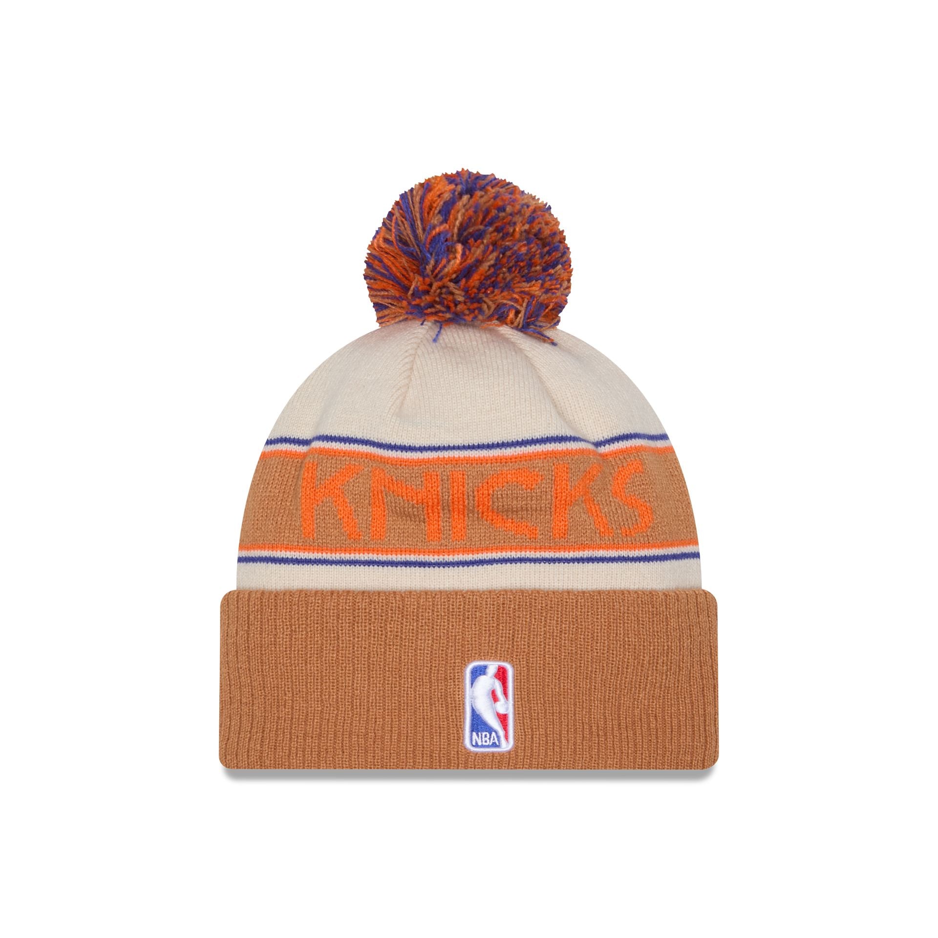 New York Knicks 2025 All-Star Game Fan Pack Pom Knit Hat - Image 2