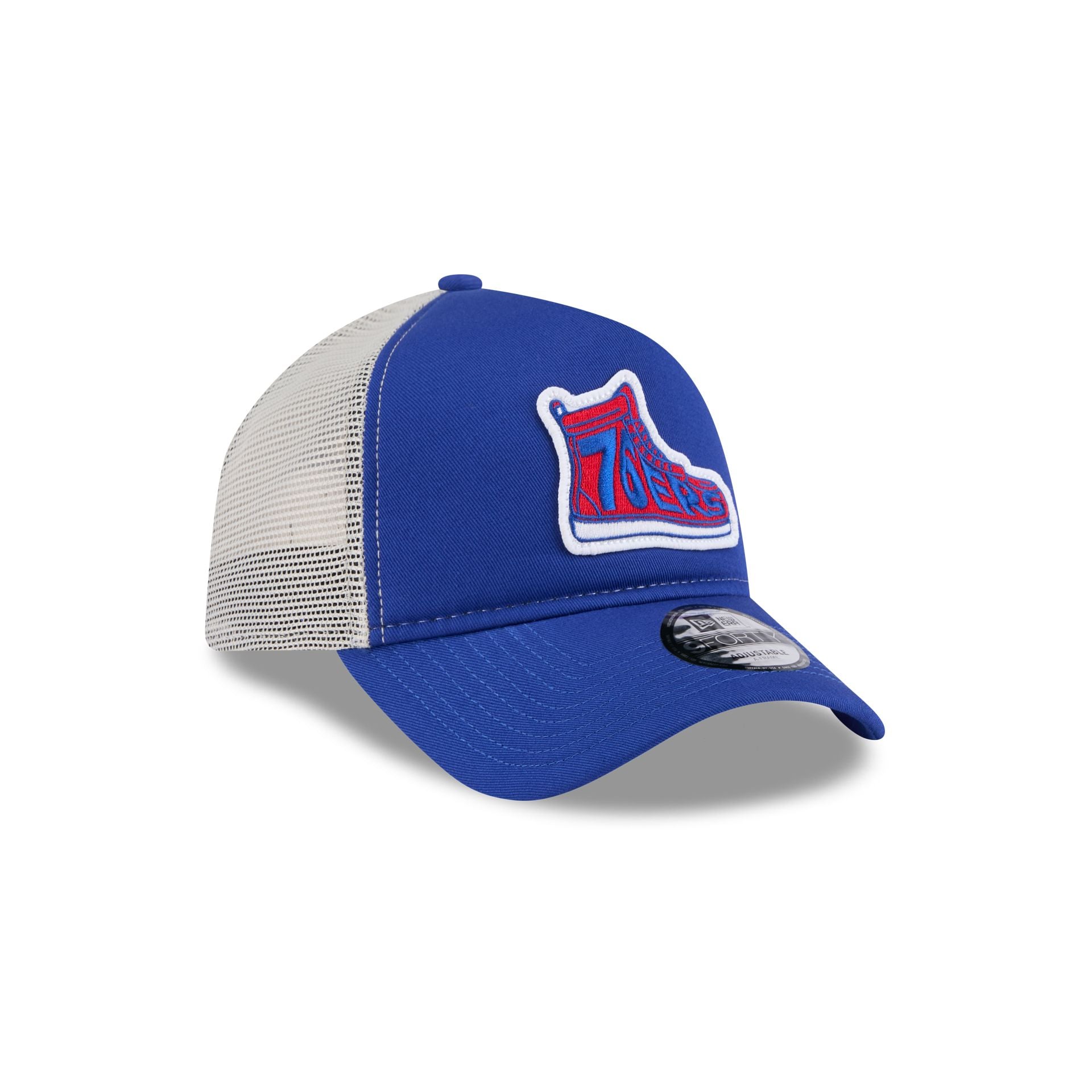 Philadelphia 76ers 2025 All-Star Game Fan Pack 9FORTY A-Frame Trucker Hat - Image 3