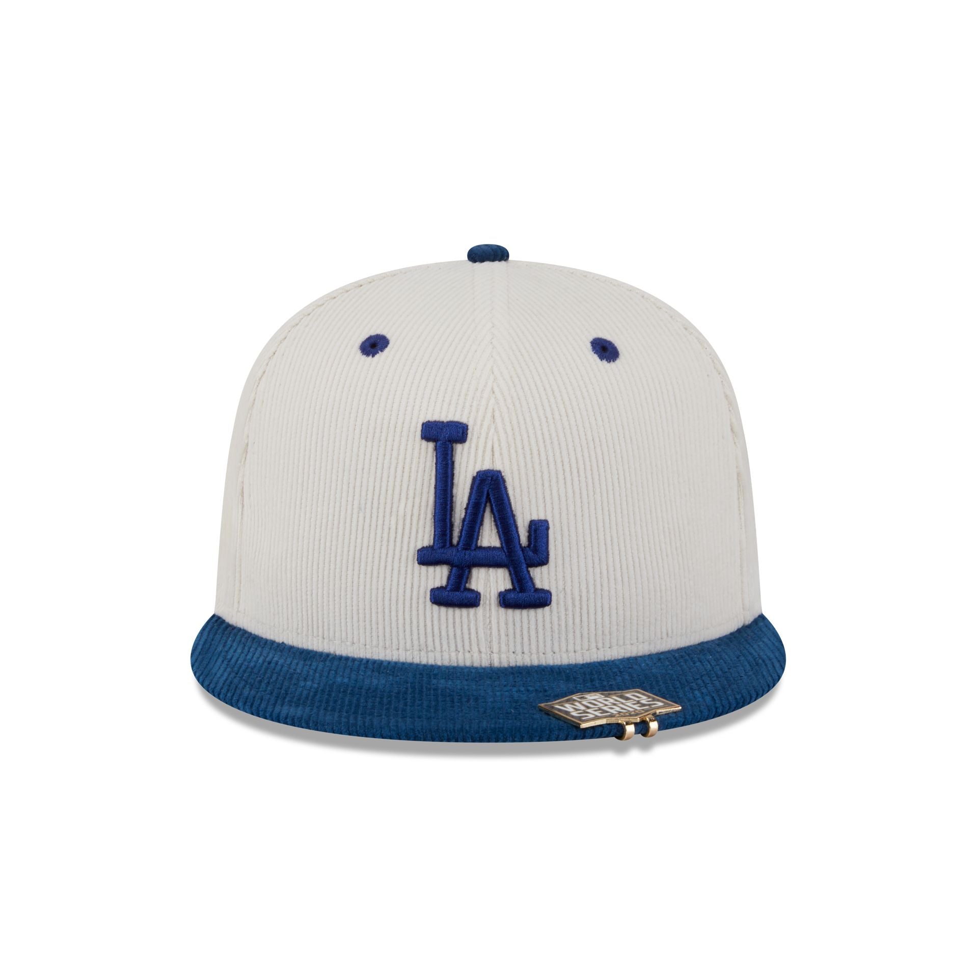 Los Angeles Dodgers Two Tone Cord 59FIFTY Fitted Hat - Image 2