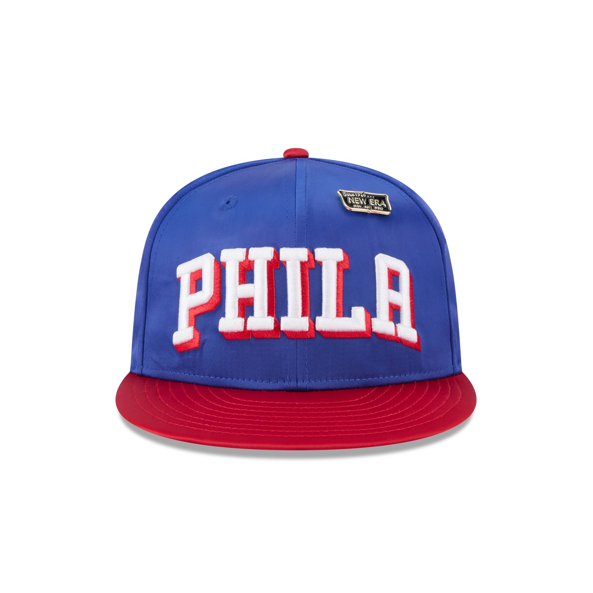 Philadelphia 76ers Spring Satin 59FIFTY Fitted Hat - Image 2
