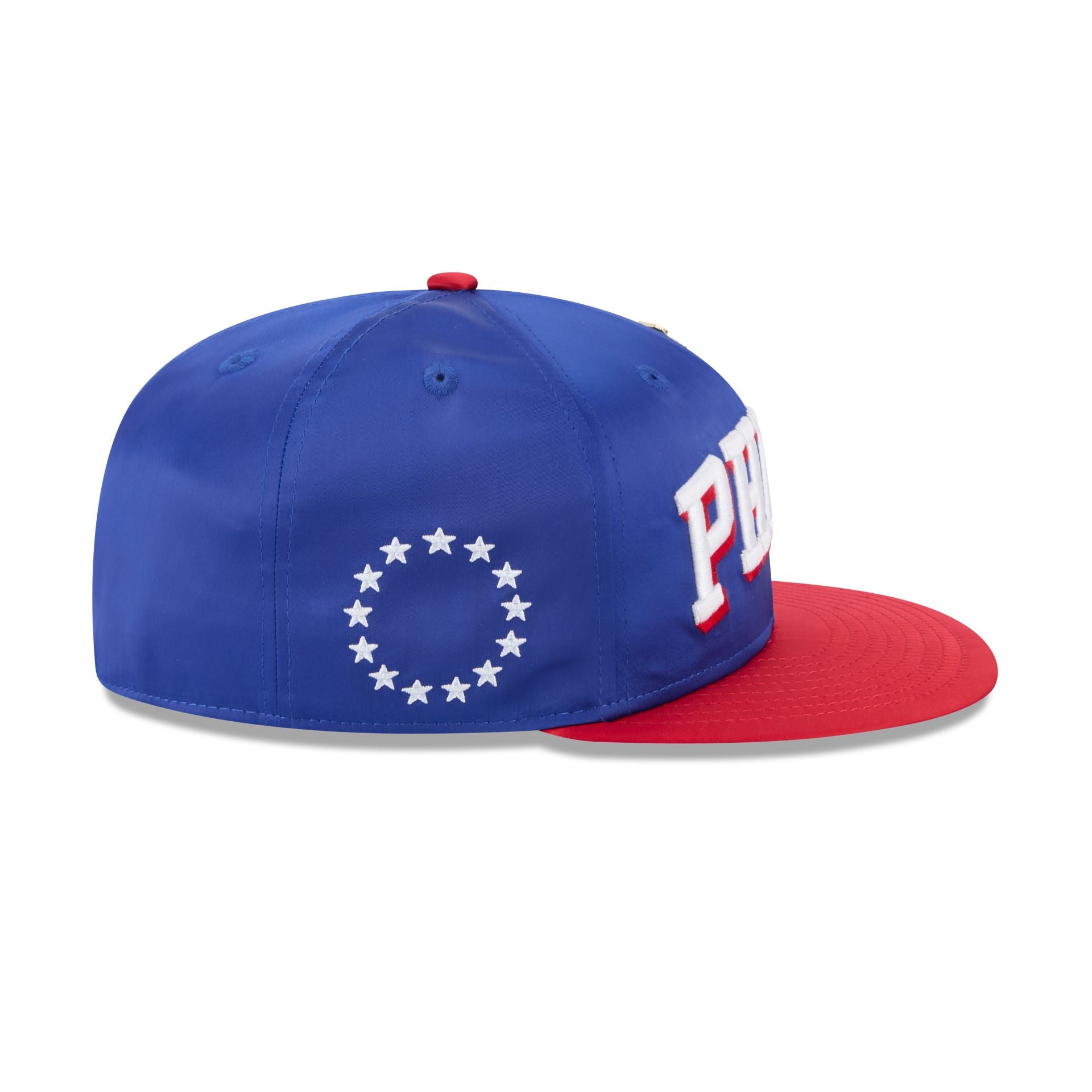 Philadelphia 76ers Spring Satin 59FIFTY Fitted Hat - Image 4