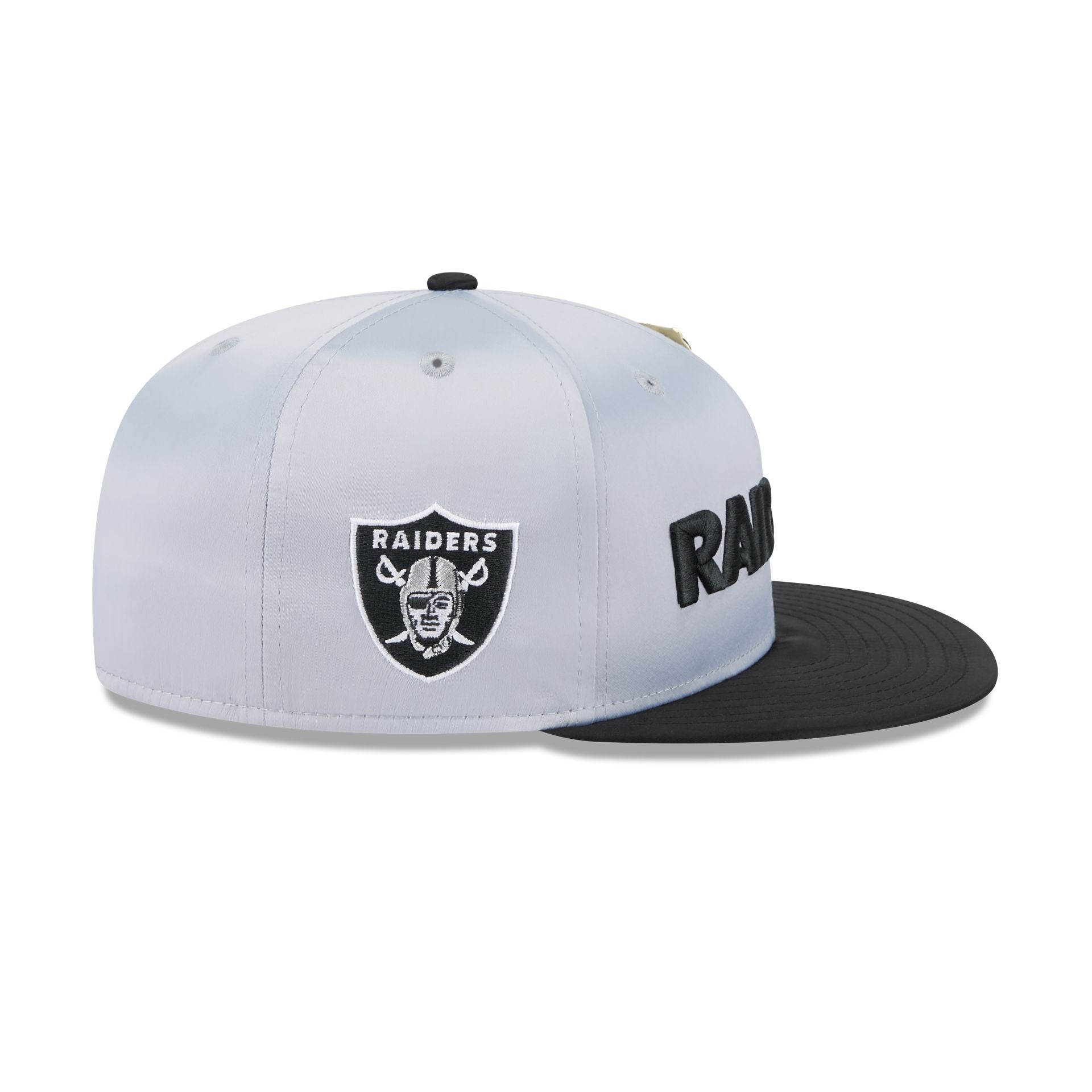 Las Vegas Raiders Spring Satin 59FIFTY Fitted Hat - Image 4