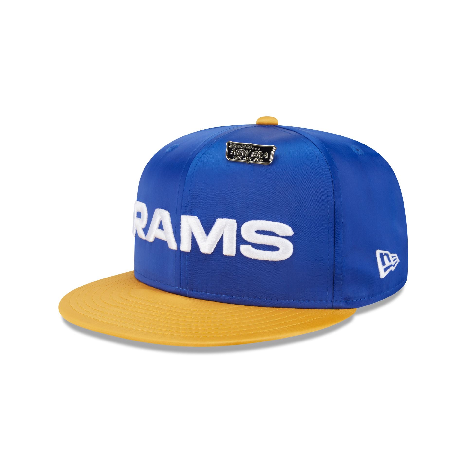 Los Angeles Rams Spring Satin 59FIFTY Fitted Hat - Image 3