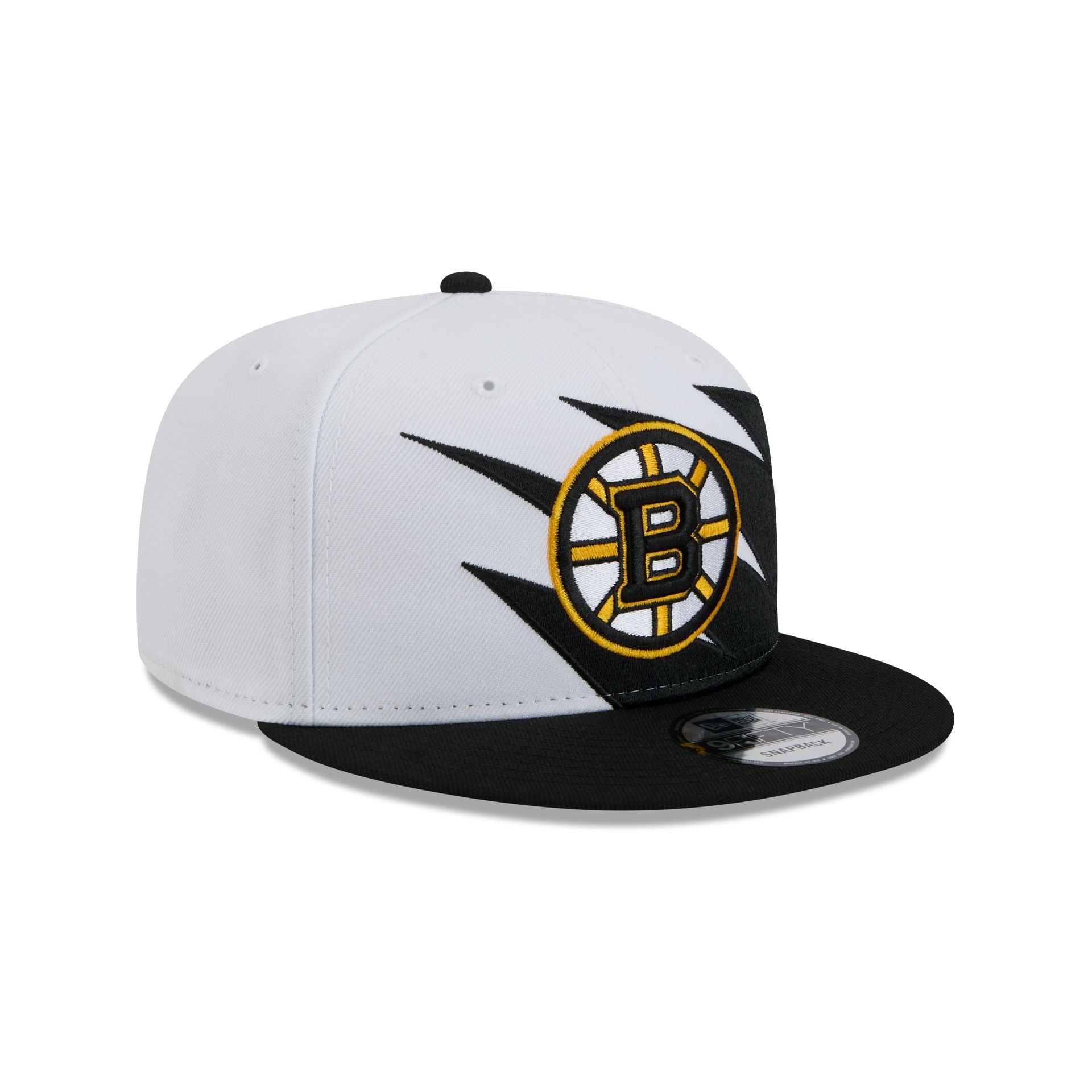 Boston Bruins Jagged 9FIFTY Snapback Hat - Image 3