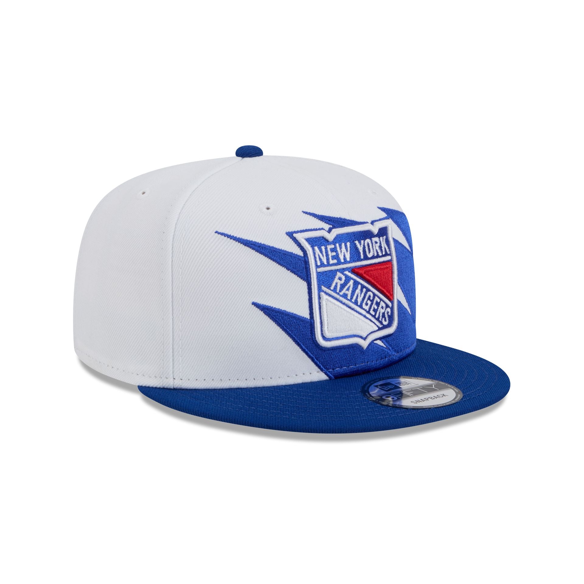 New York Rangers Jagged 9FIFTY Snapback Hat - Image 3