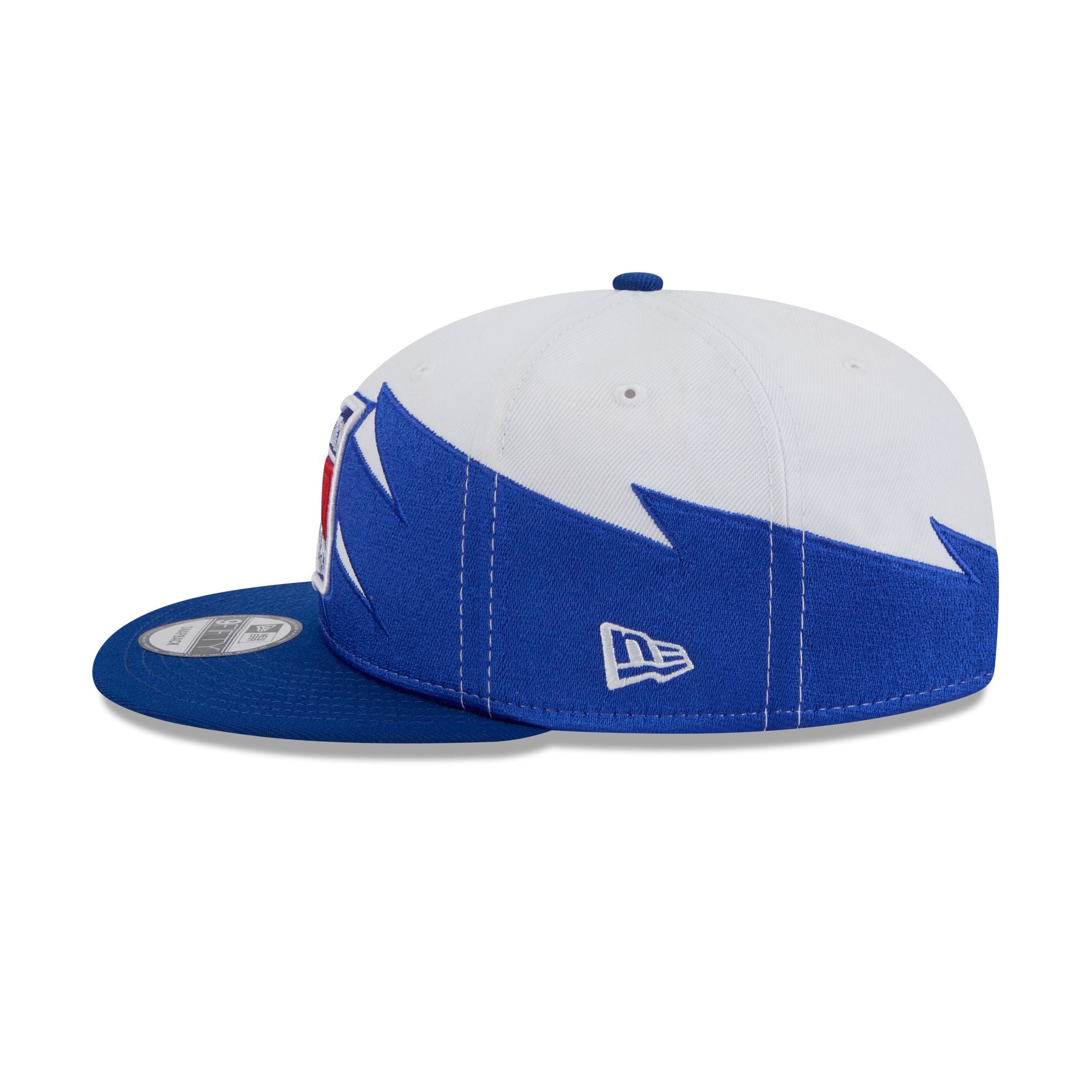 New York Rangers Jagged 9FIFTY Snapback Hat - Image 4