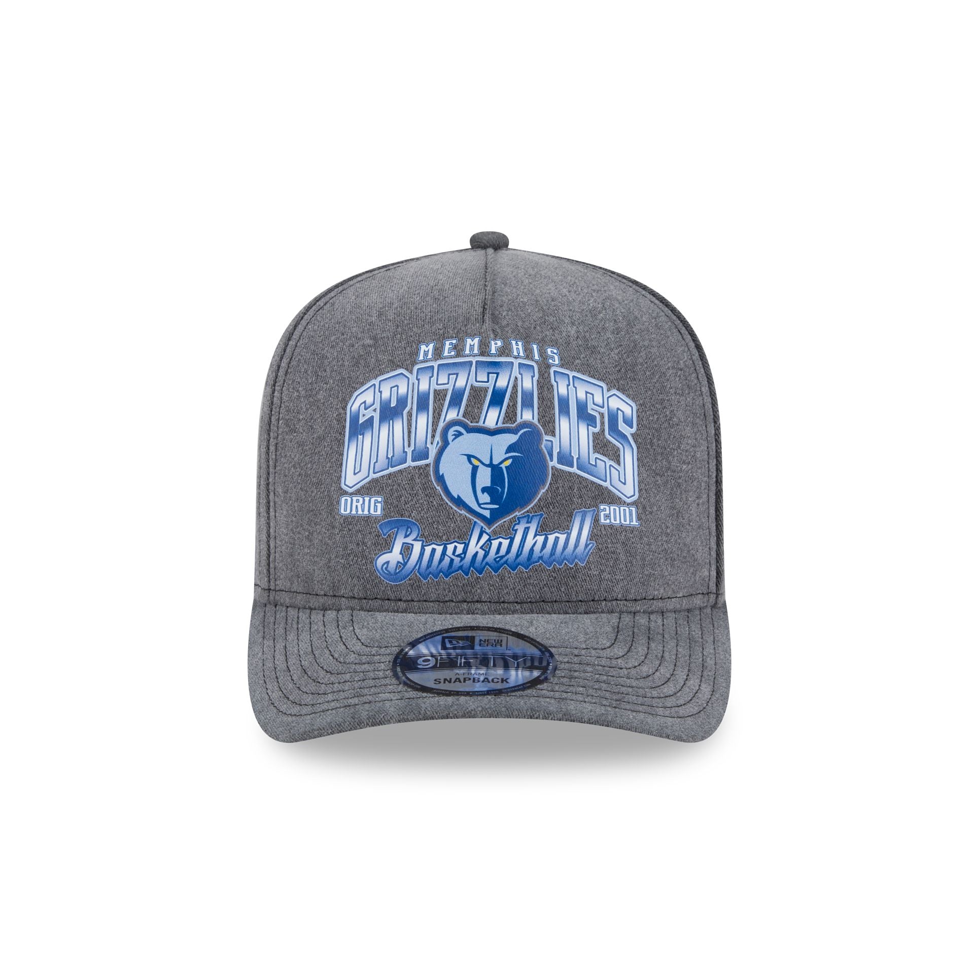 Memphis Grizzlies Washed 9FIFTY A-Frame Snapback Hat - Image 2