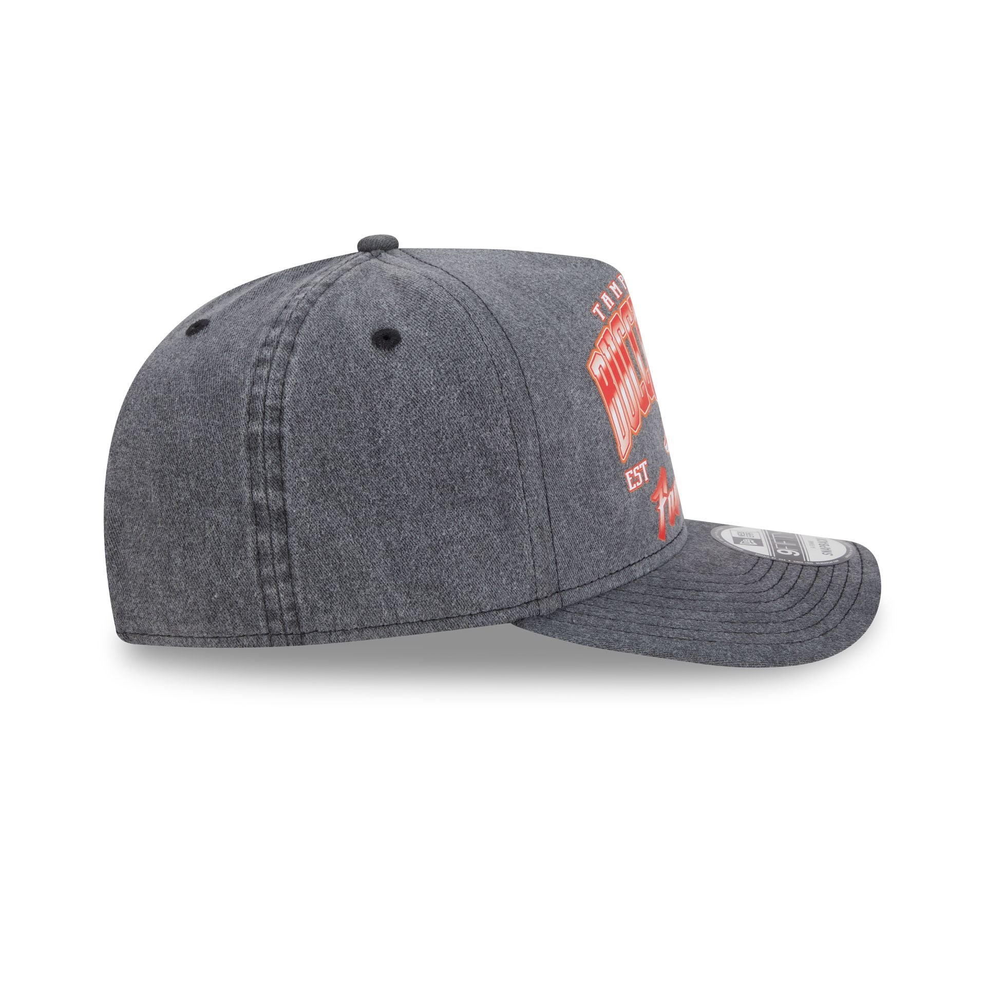 Tampa Bay Buccaneers Washed 9FIFTY A-Frame Snapback Hat - Image 5