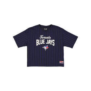 Toronto Blue Jays Throwback Pinstripe Women's T-Shirt