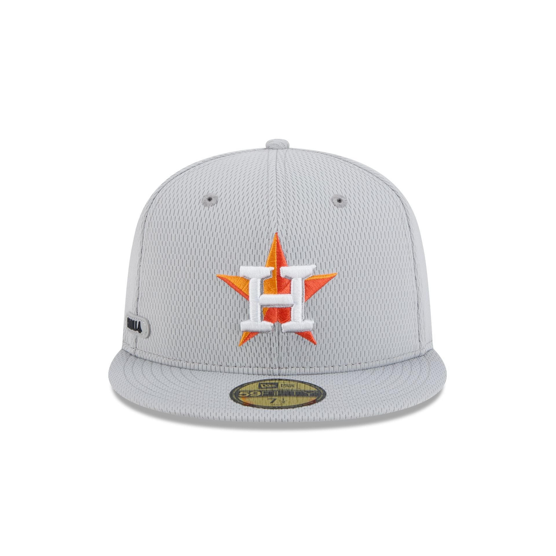 Houston Astros 2025 Clubhouse Gray 59FIFTY Fitted Hat - Image 2