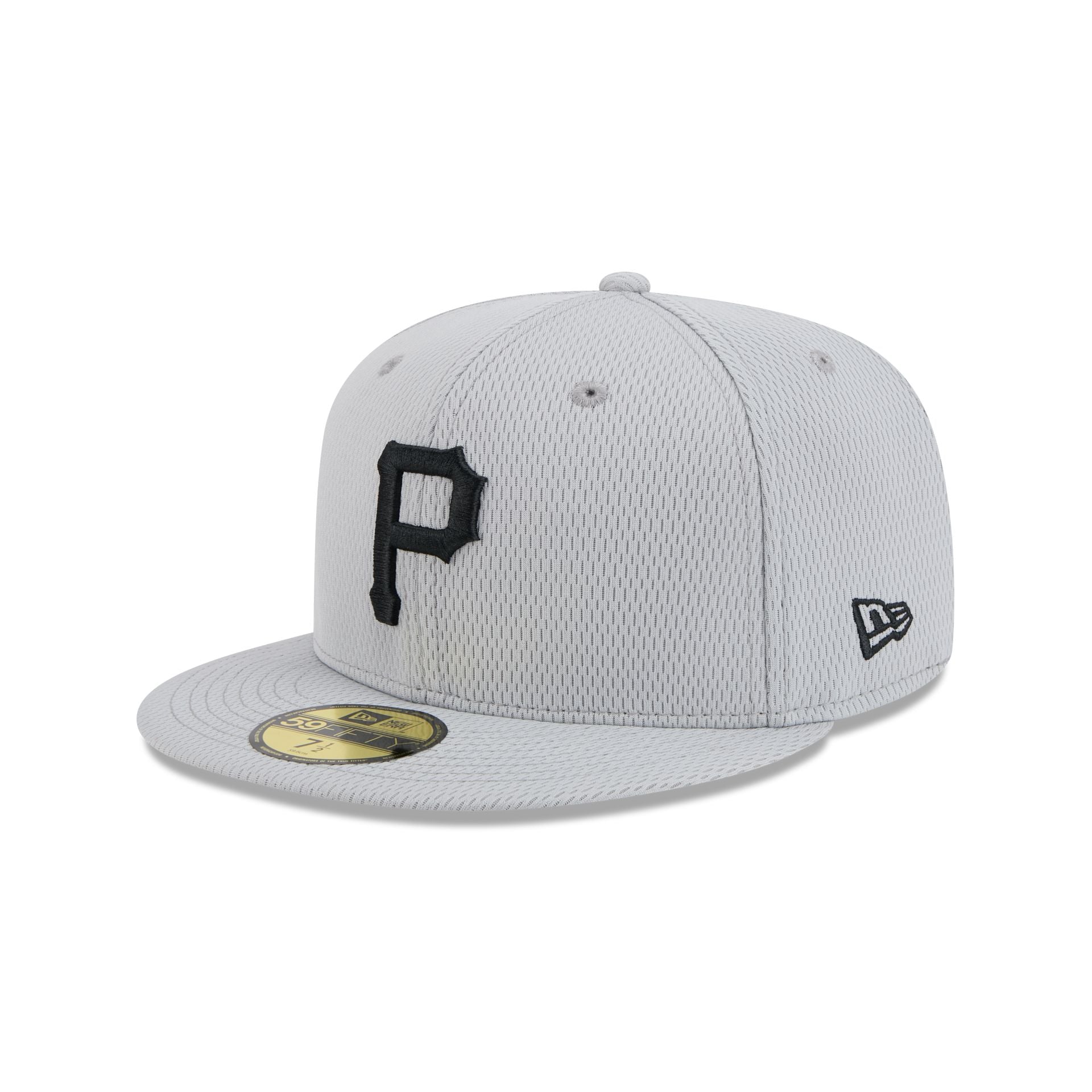Pittsburgh Pirates 2025 Clubhouse Gray 59FIFTY Fitted Hat - Image 3