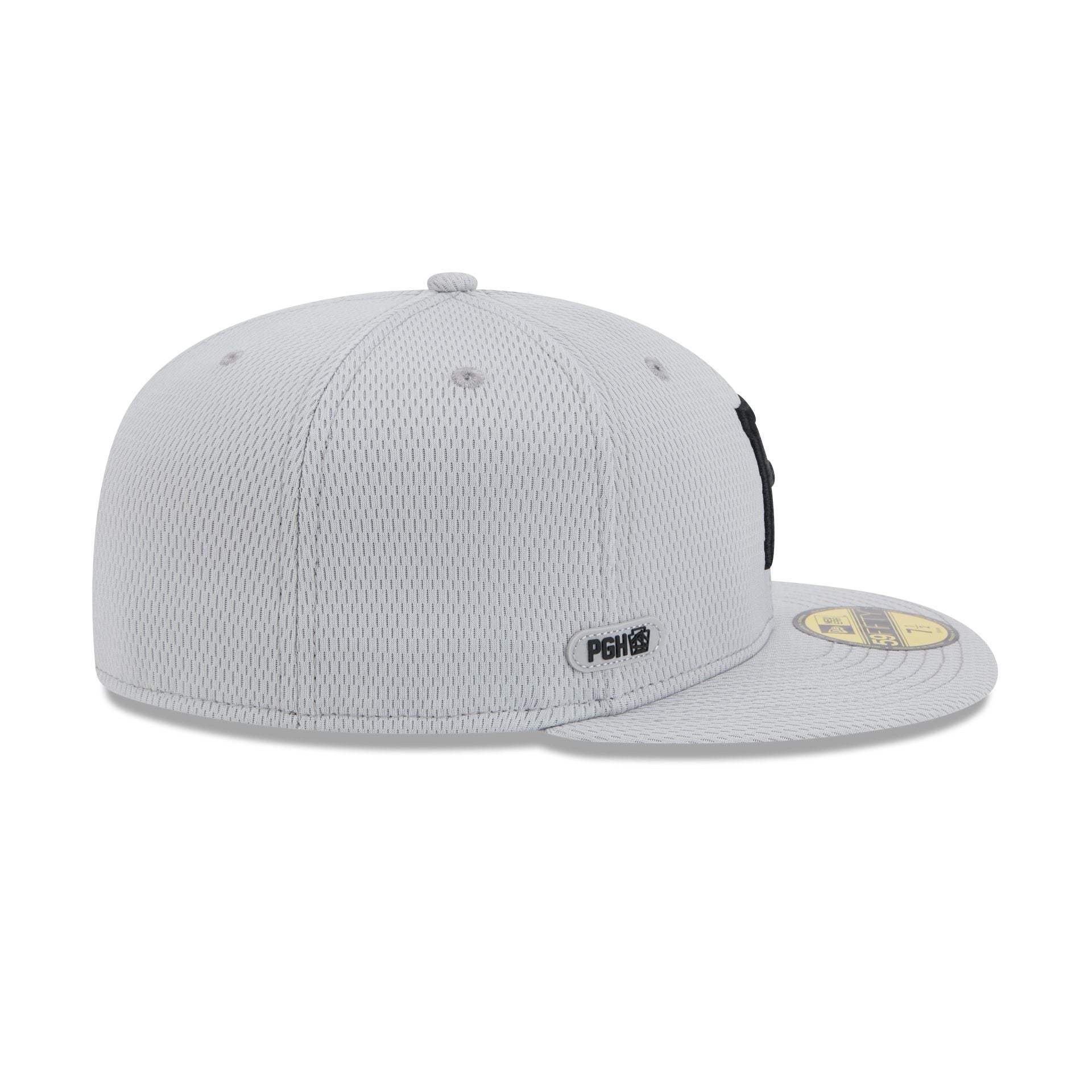 Pittsburgh Pirates 2025 Clubhouse Gray 59FIFTY Fitted Hat - Image 4