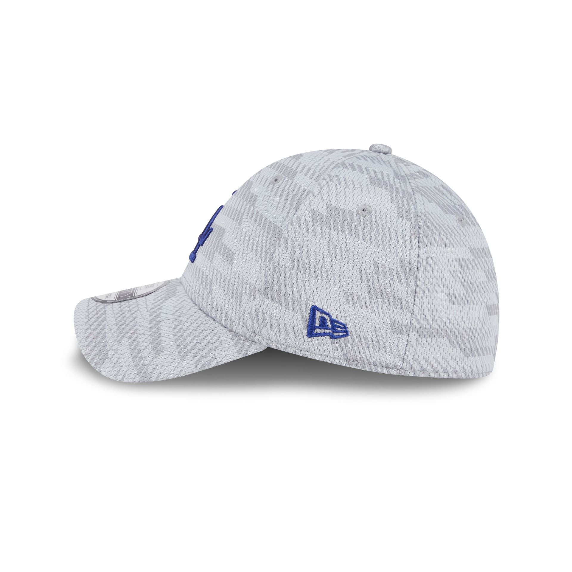 Los Angeles Dodgers 2025 Clubhouse Gray 39THIRTY Stretch Fit - Image 5