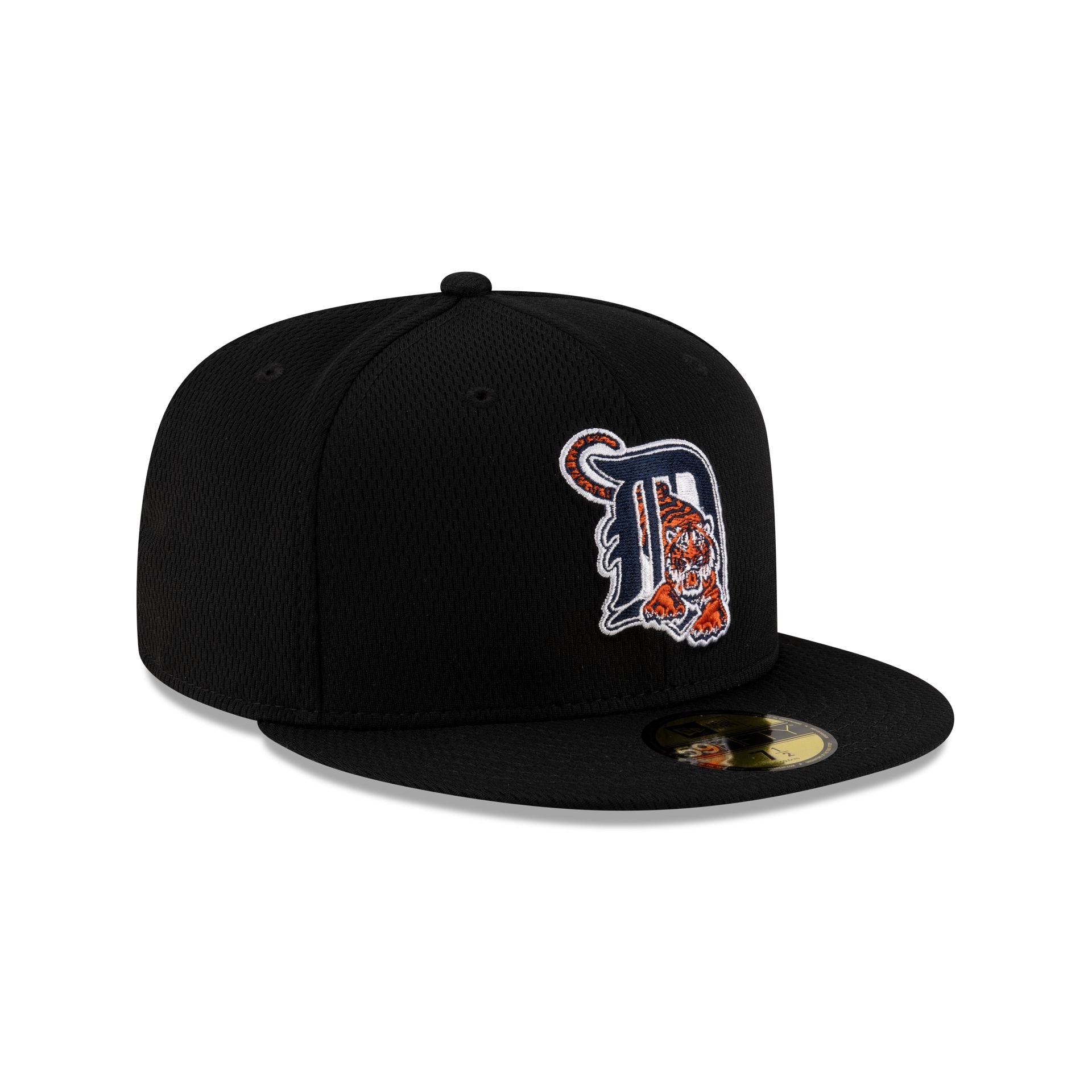 Detroit Tigers 2025 Clubhouse Alt Black 59FIFTY Fitted Hat - Image 3