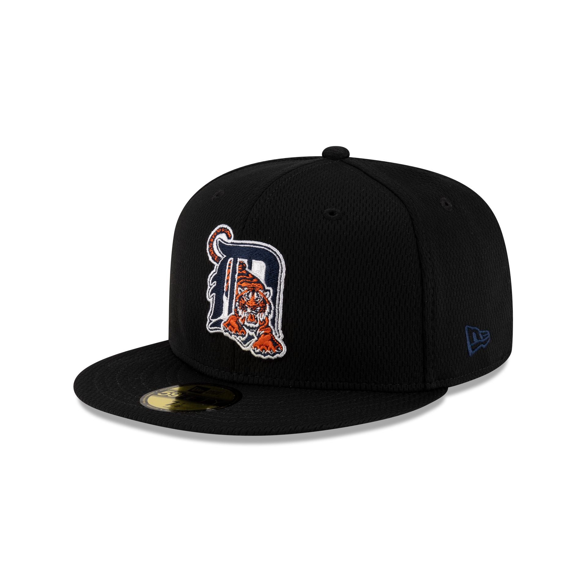 Detroit Tigers 2025 Clubhouse Alt Black 59FIFTY Fitted Hat