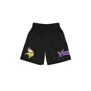 Minnesota Vikings Mesh Black Shorts