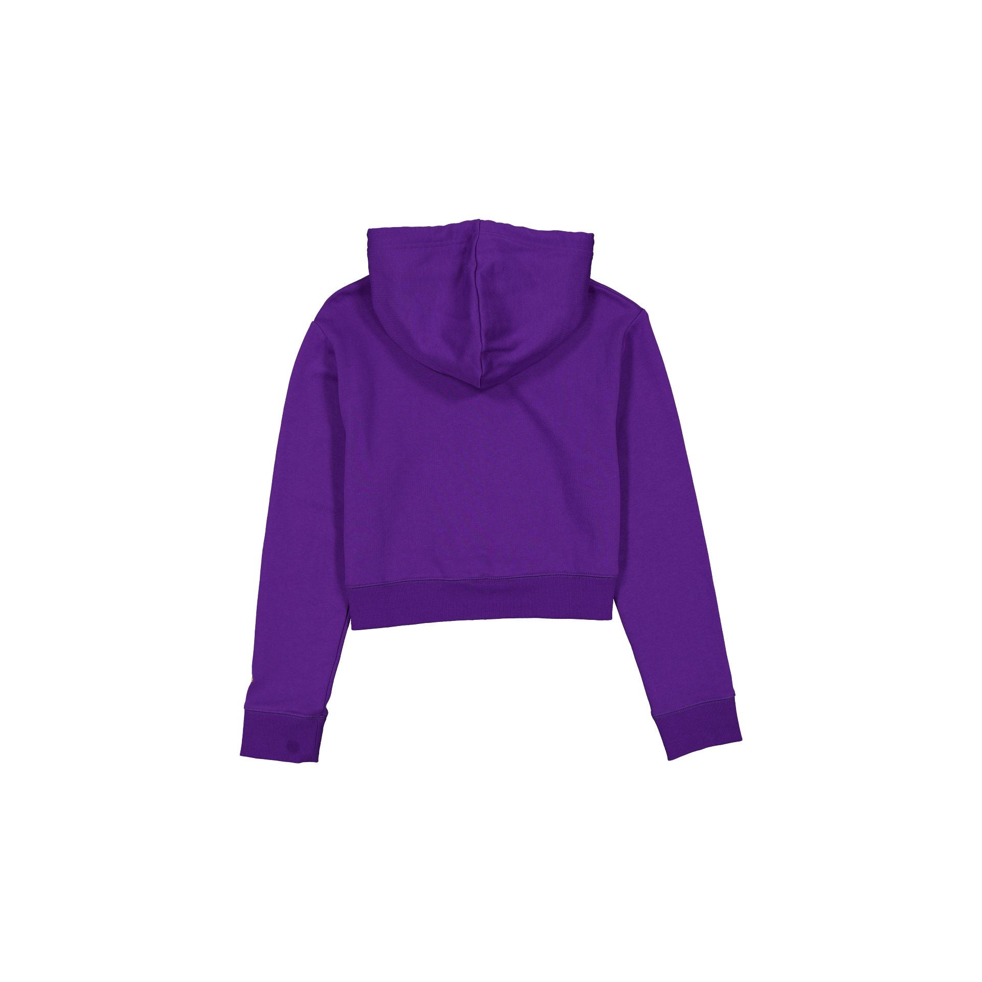 Los Angeles Lakers Game Day Cropped Women's Zipper Hoodie - Image 3