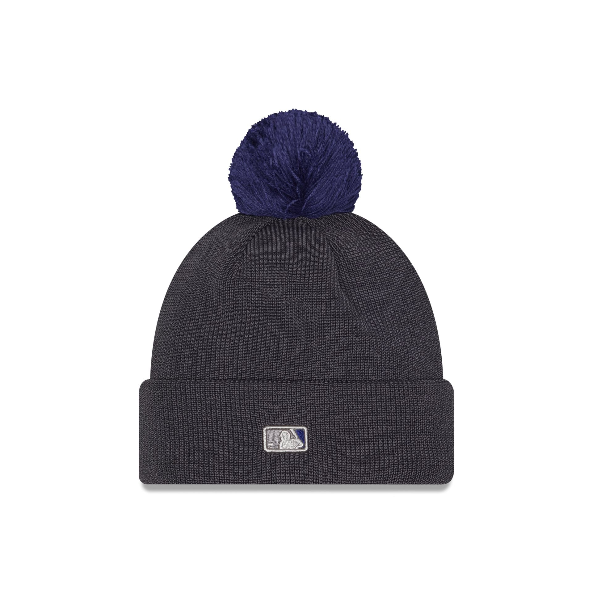 Los Angeles Dodgers 2025 Batting Practice Pom Knit Hat - Image 2